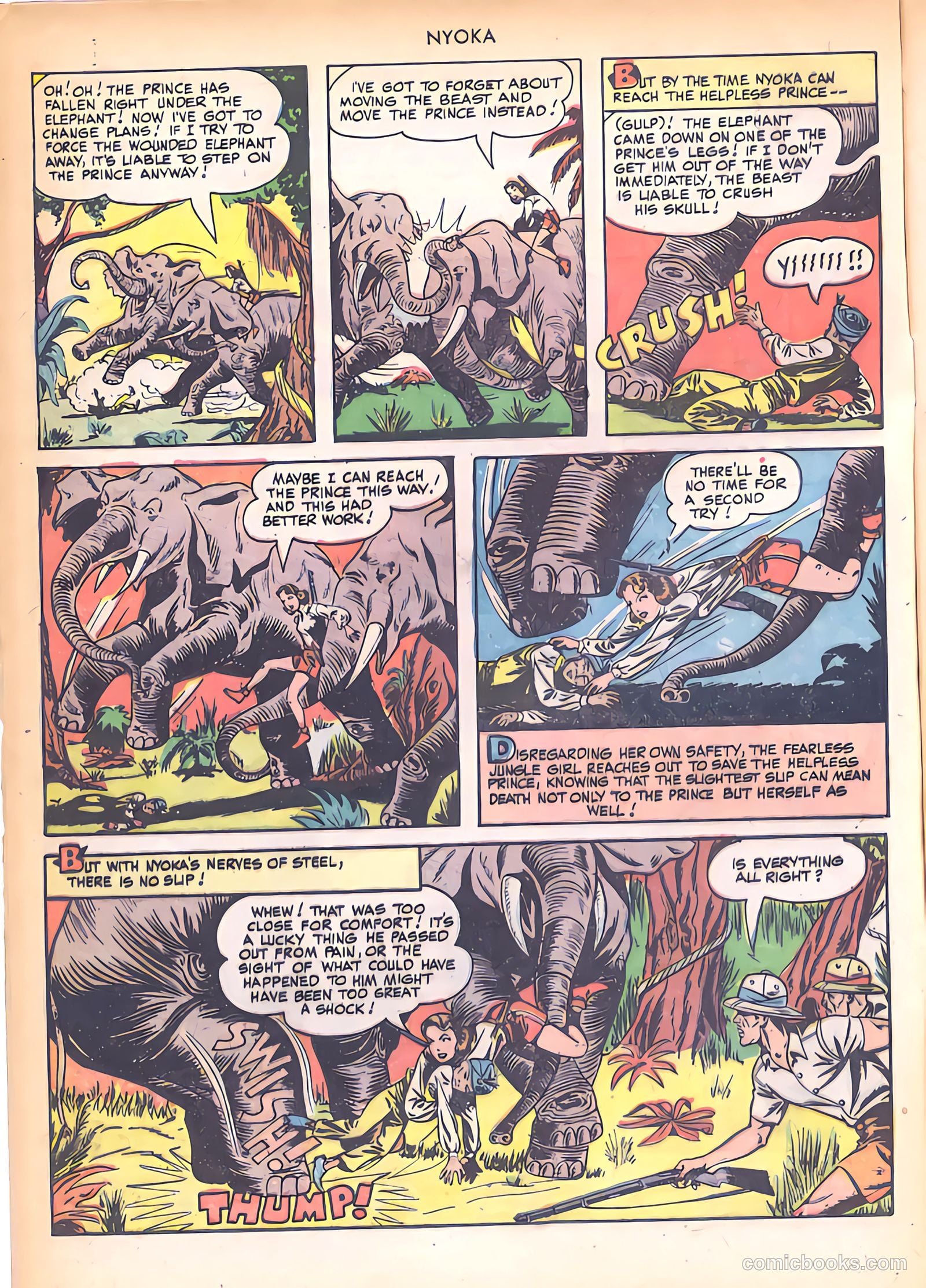 Nyoka the Jungle Girl #38 (1949) — page 4 of 52