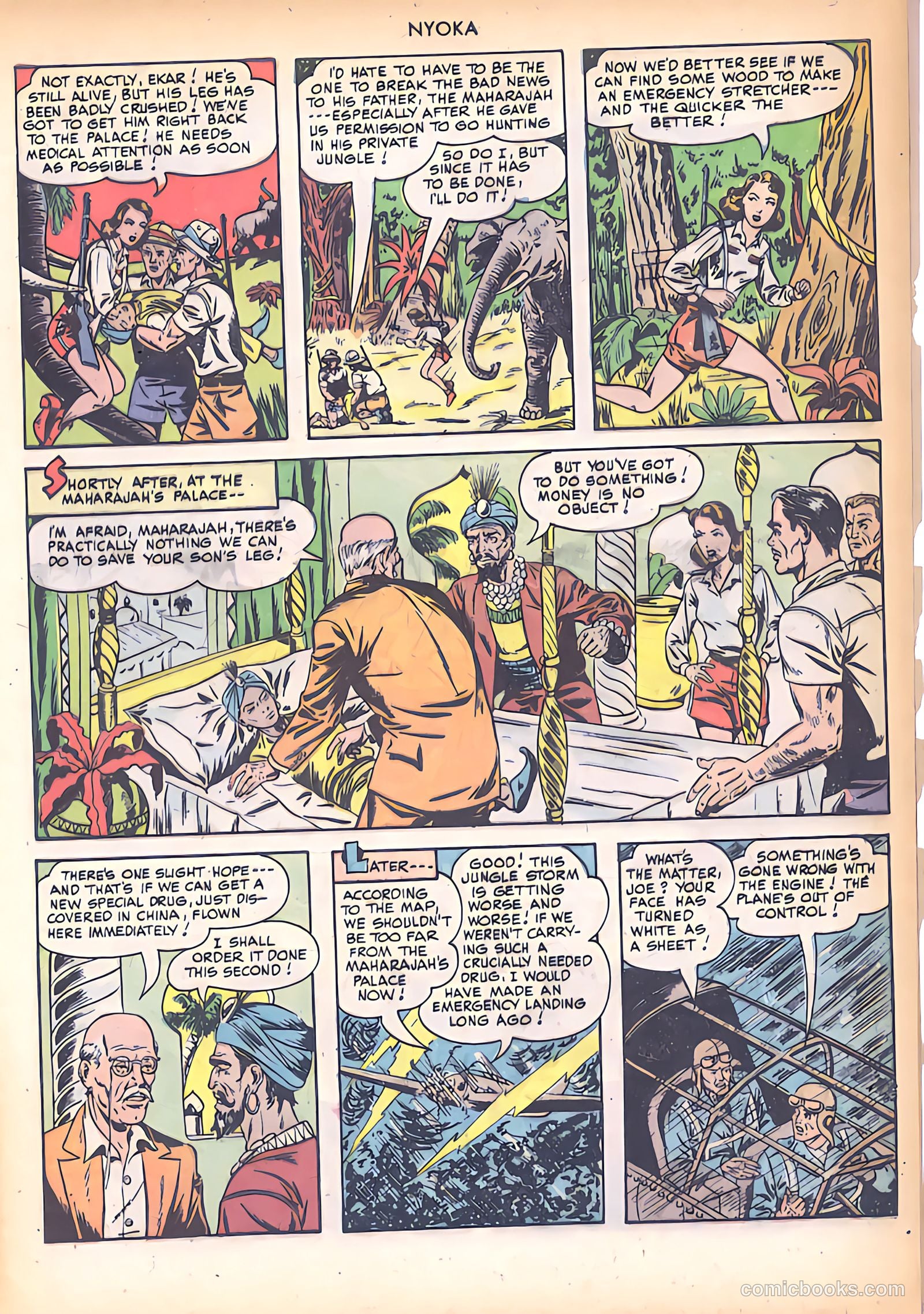 Nyoka the Jungle Girl #38 (1949) — page 5 of 52