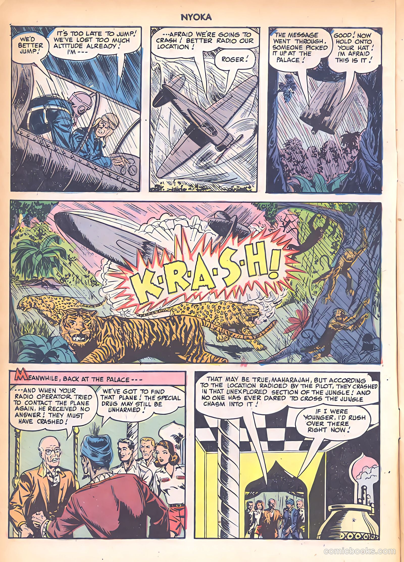 Nyoka the Jungle Girl #38 (1949) — page 6 of 52