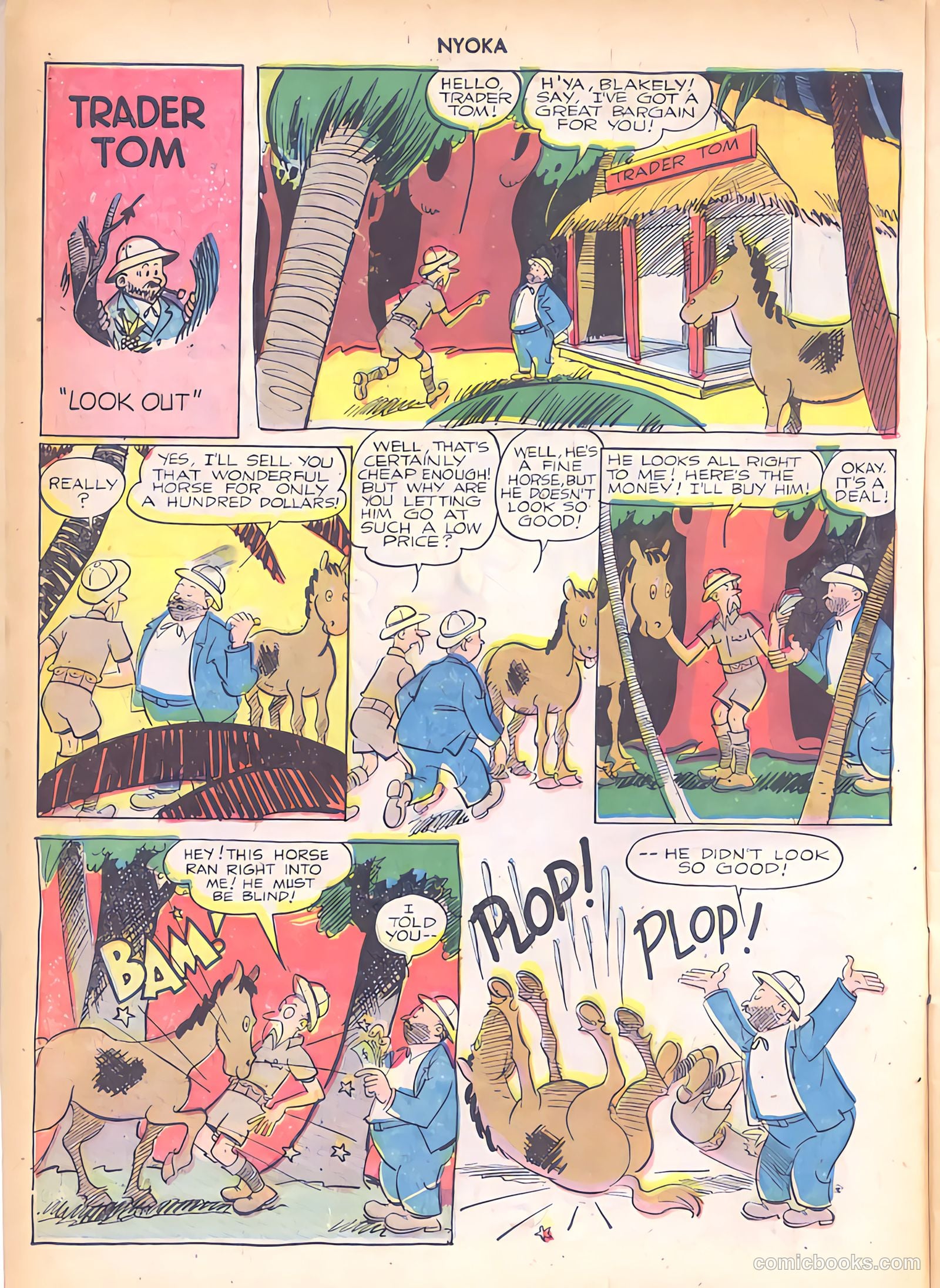 Nyoka the Jungle Girl #38 (1949) — page 10 of 52