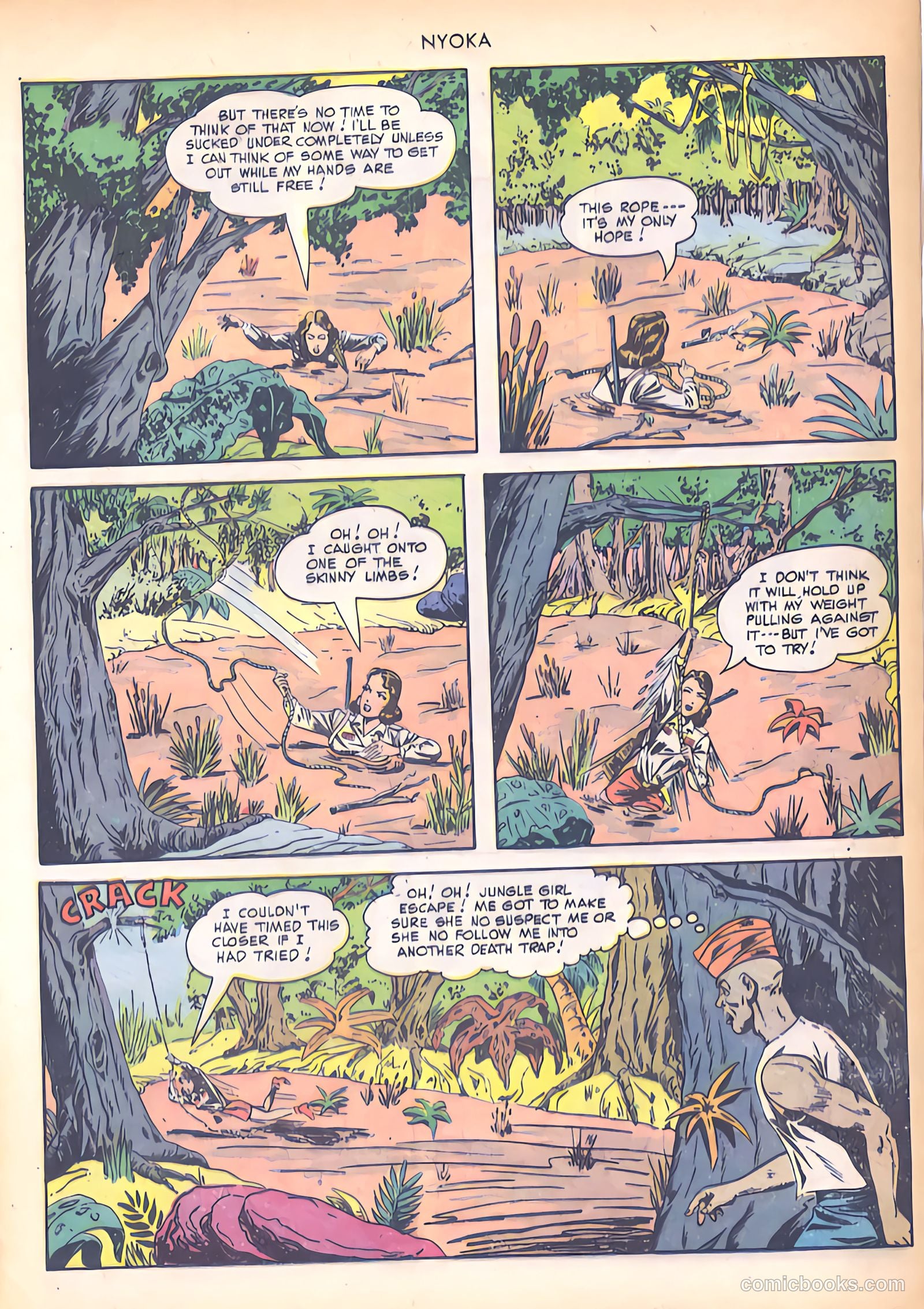 Nyoka the Jungle Girl #38 (1949) — page 13 of 52