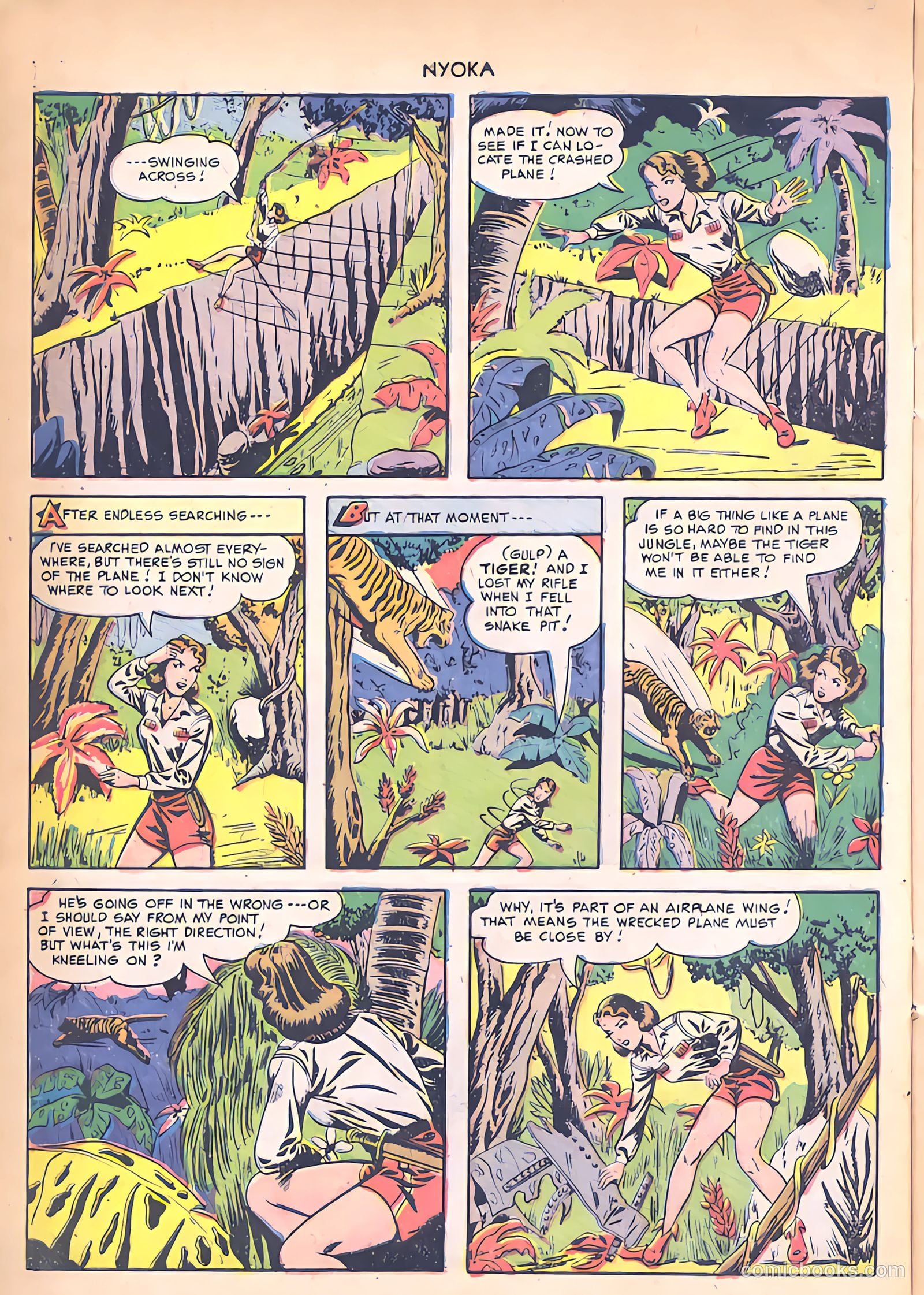 Nyoka the Jungle Girl #38 (1949) — page 20 of 52
