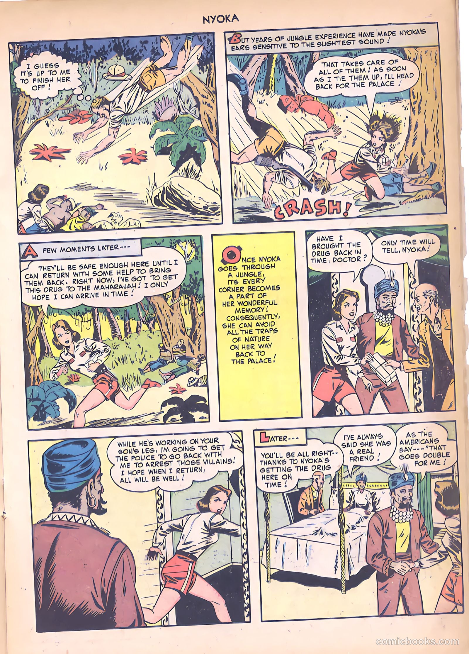 Nyoka the Jungle Girl #38 (1949) — page 23 of 52