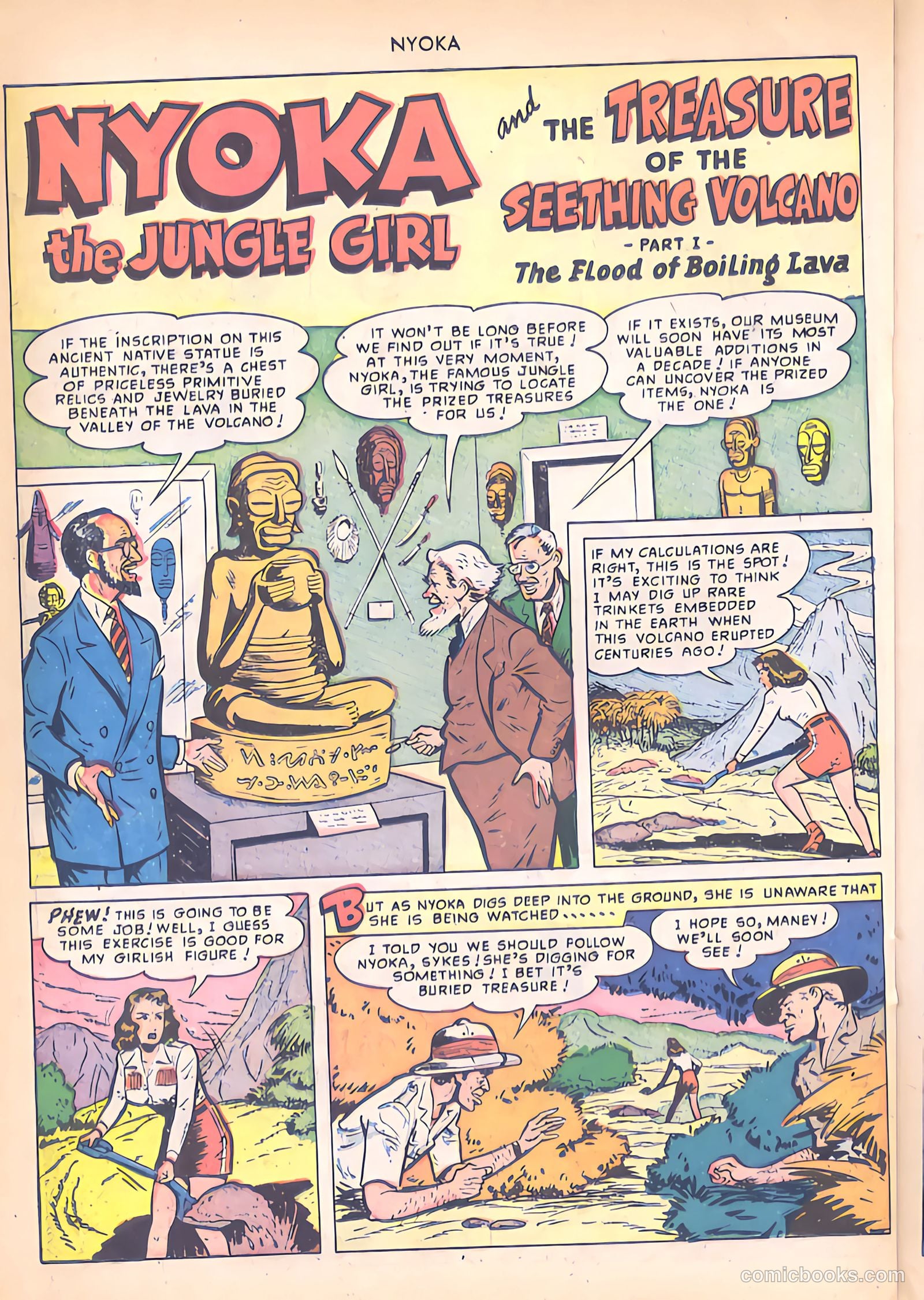Nyoka the Jungle Girl #38 (1949) — page 30 of 52