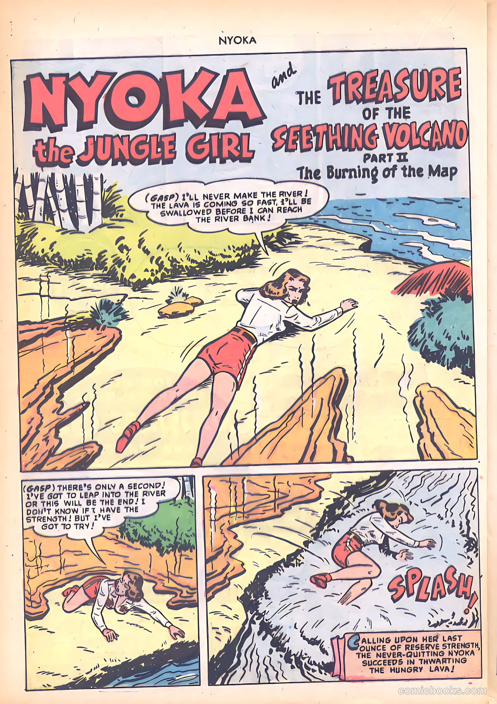 Nyoka the Jungle Girl #38 (1949) — page 36 of 52