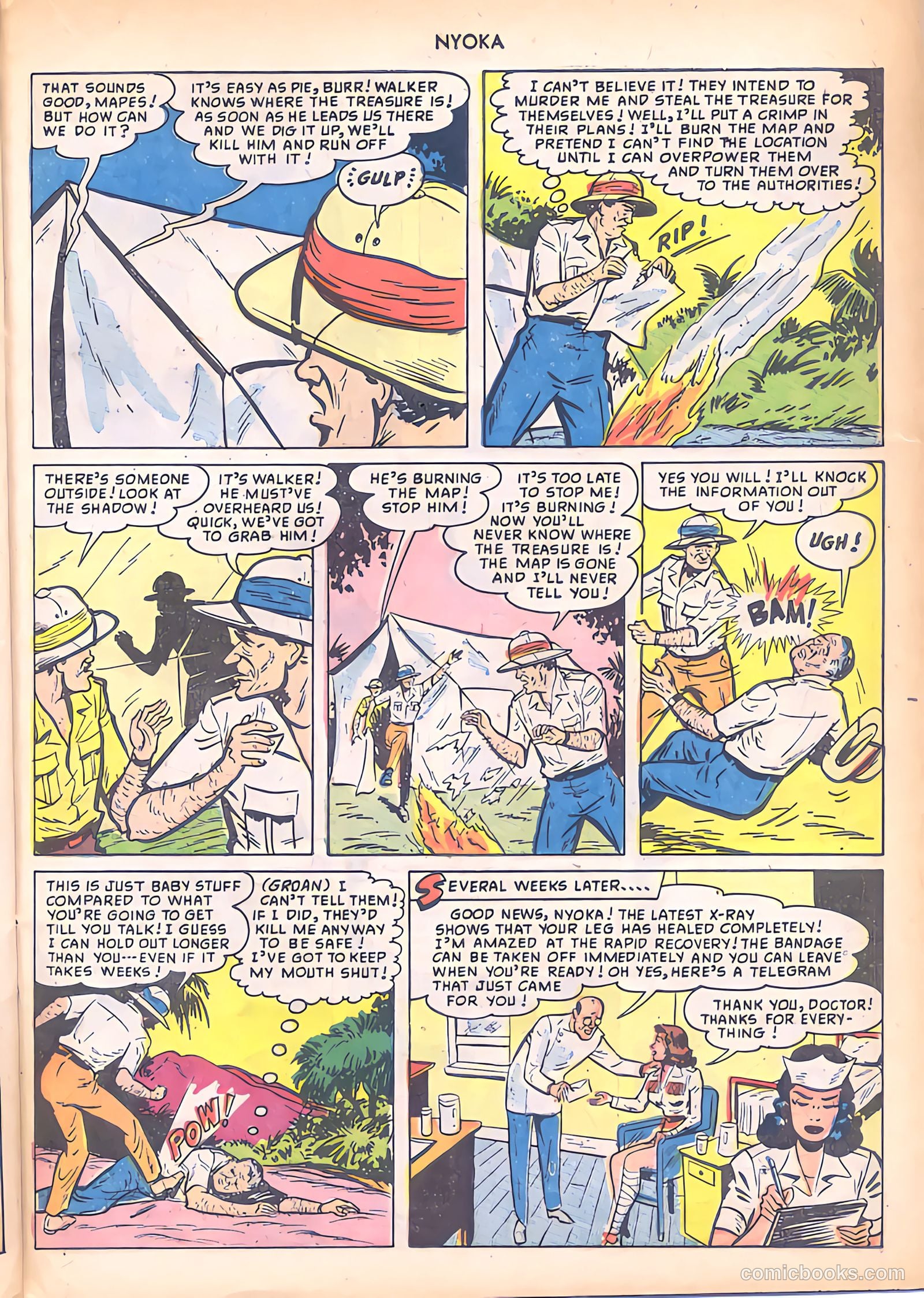 Nyoka the Jungle Girl #38 (1949) — page 39 of 52