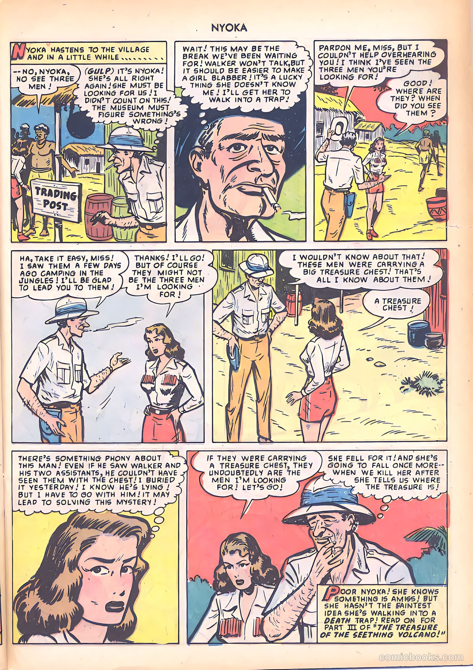 Nyoka the Jungle Girl #38 (1949) — page 41 of 52
