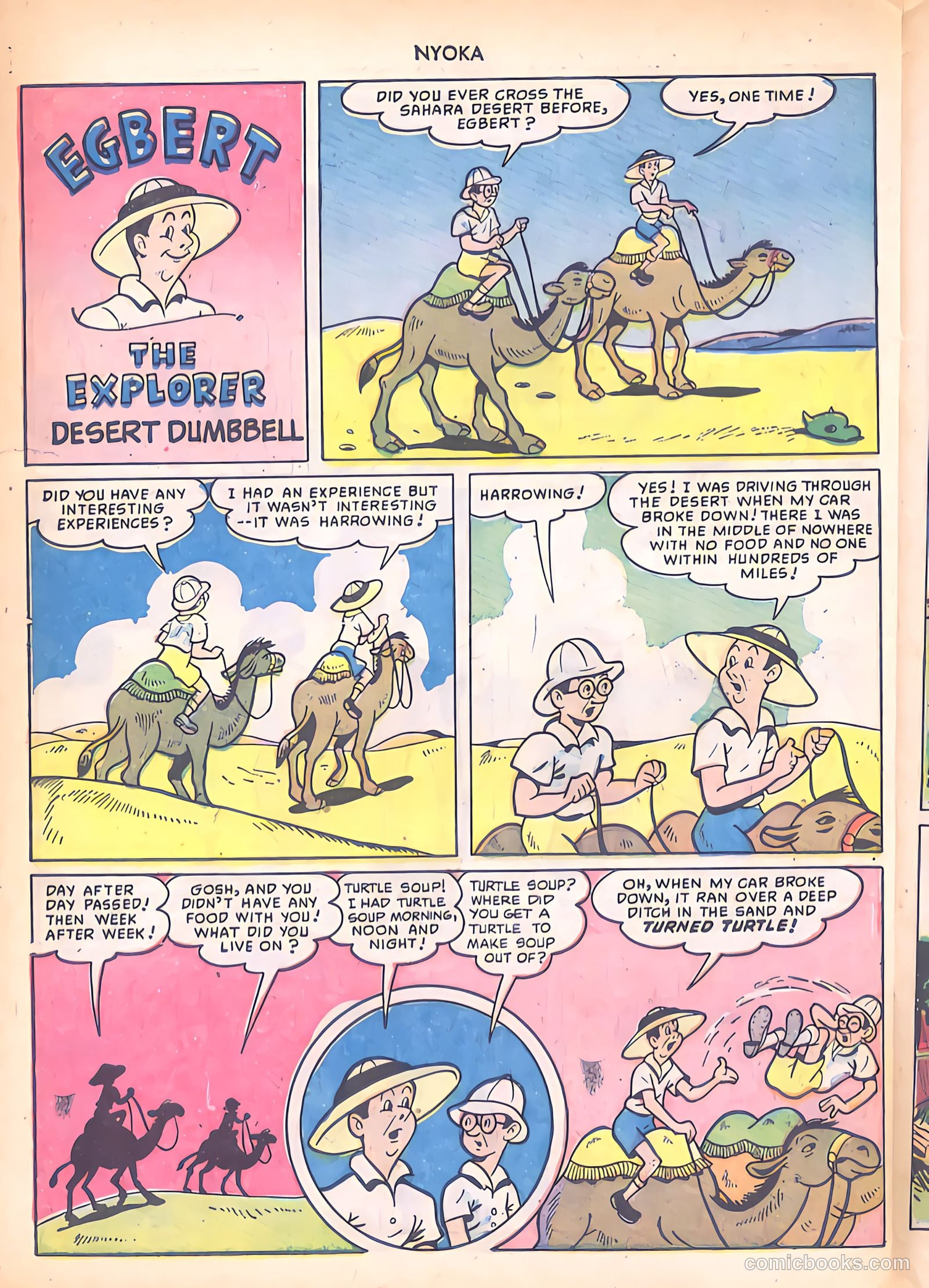 Nyoka the Jungle Girl #38 (1949) — page 42 of 52