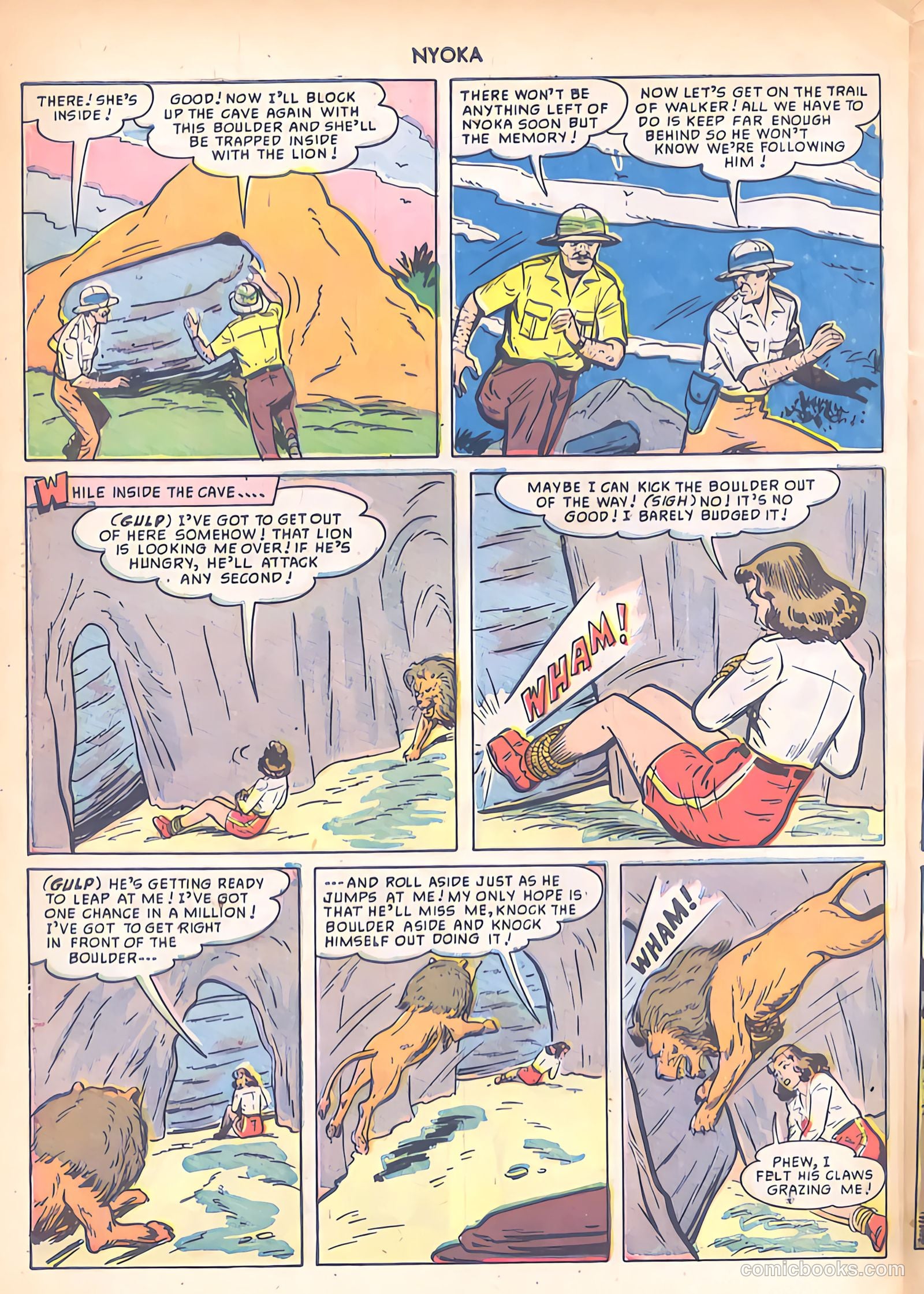 Nyoka the Jungle Girl #38 (1949) — page 46 of 52