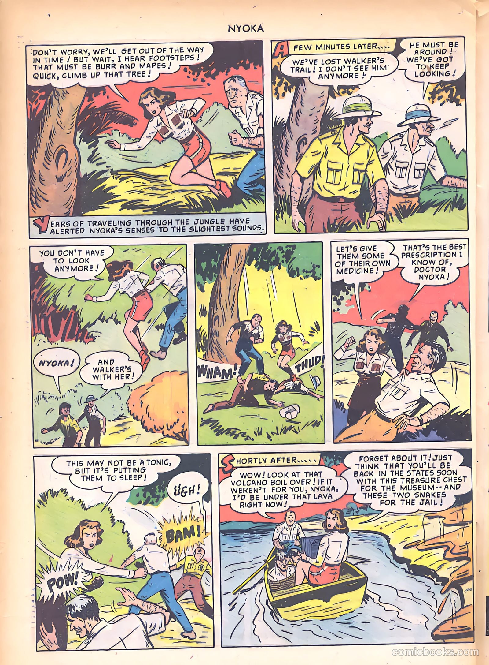 Nyoka the Jungle Girl #38 (1949) — page 48 of 52
