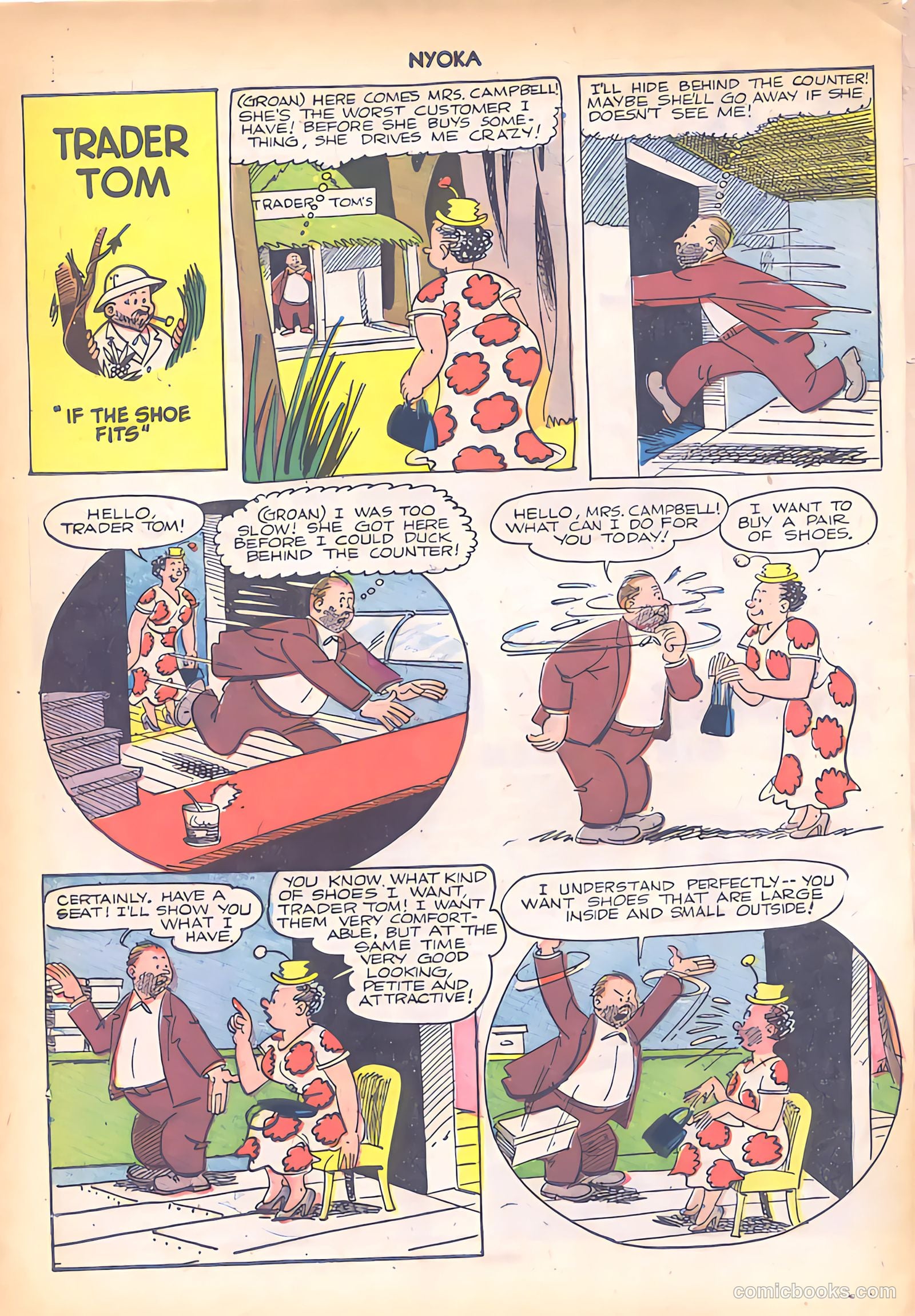 Nyoka the Jungle Girl #38 (1949) — page 50 of 52