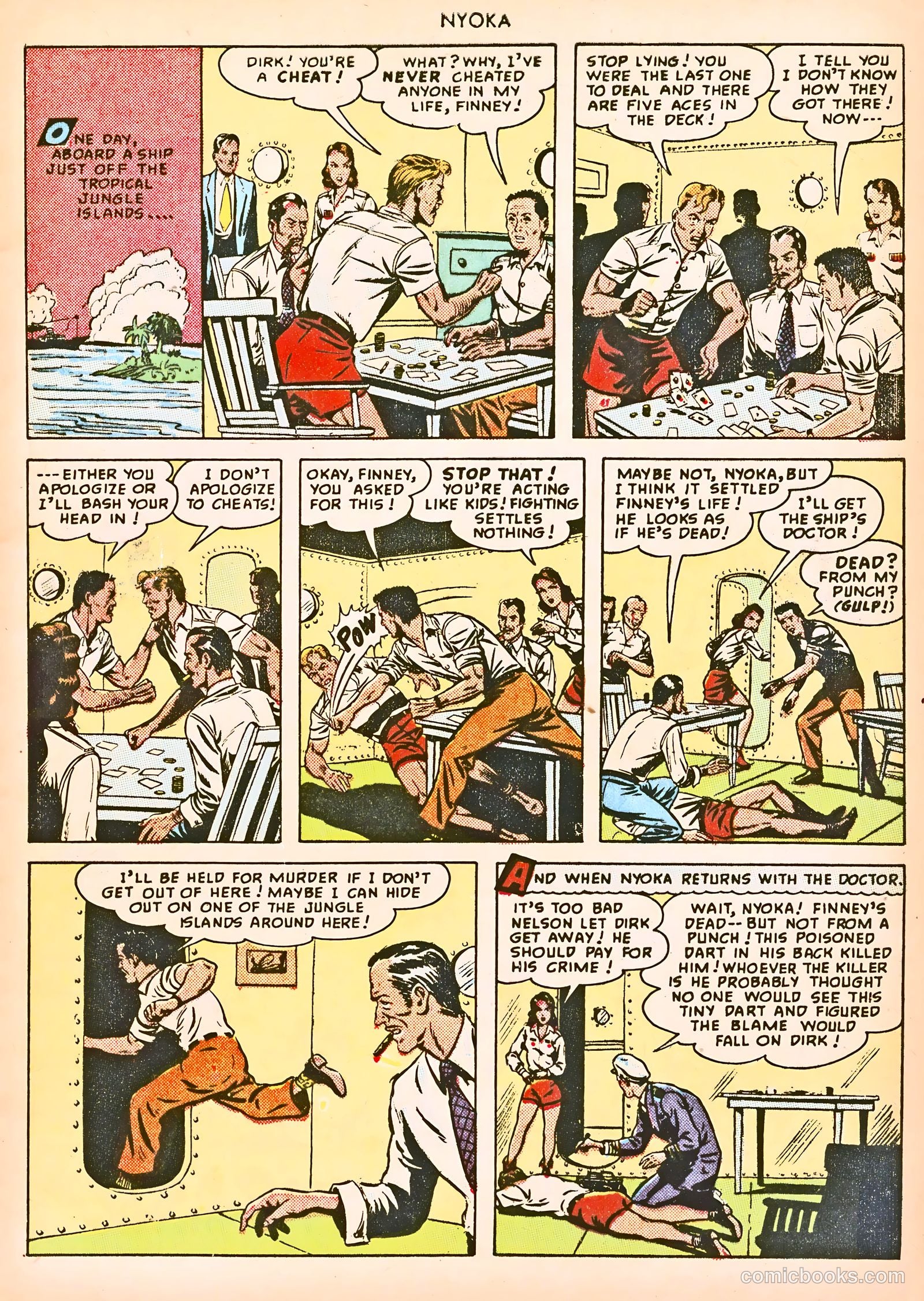 Nyoka the Jungle Girl #39 (1949) — page 5 of 52