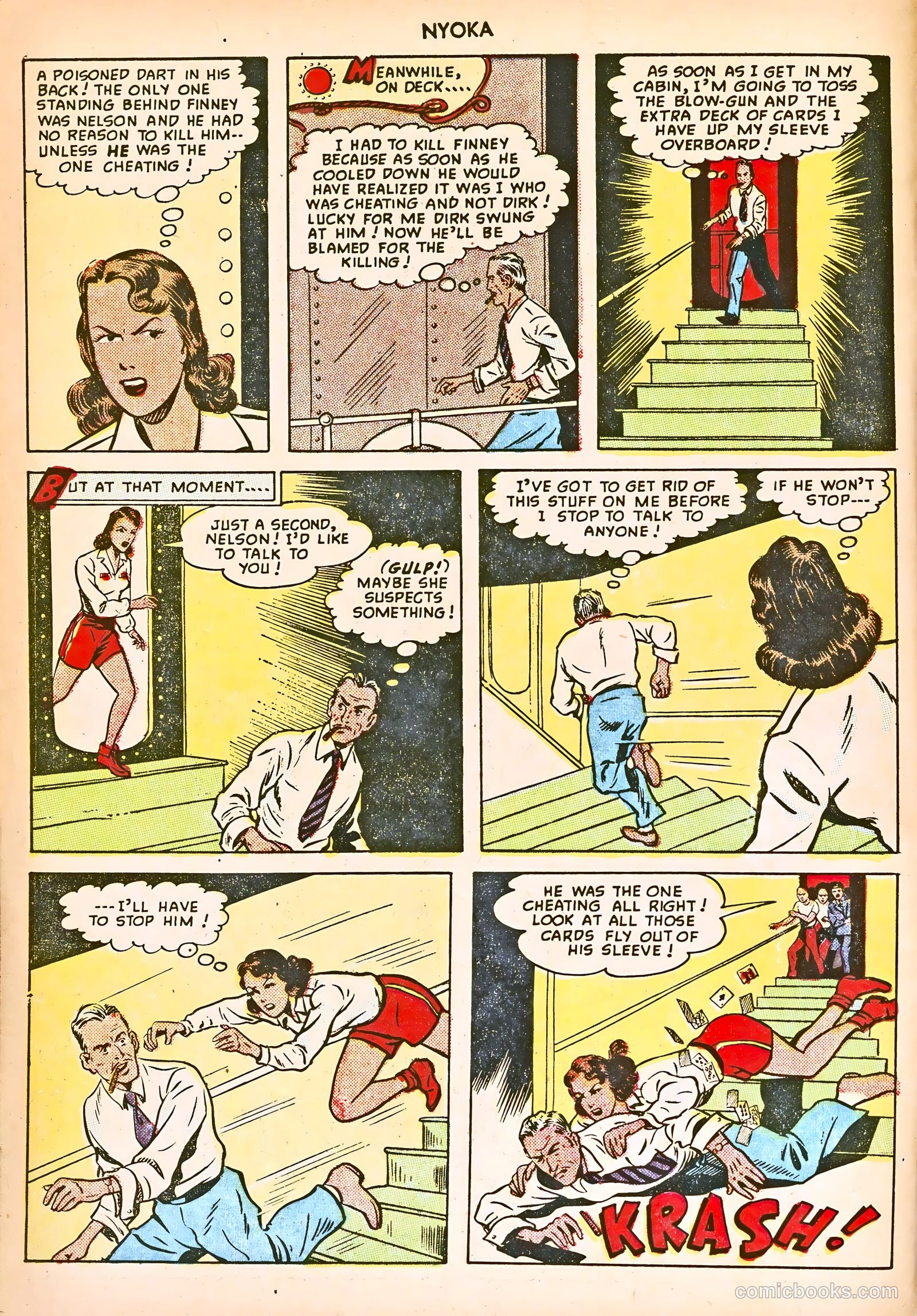 Nyoka the Jungle Girl #39 (1949) — page 6 of 52