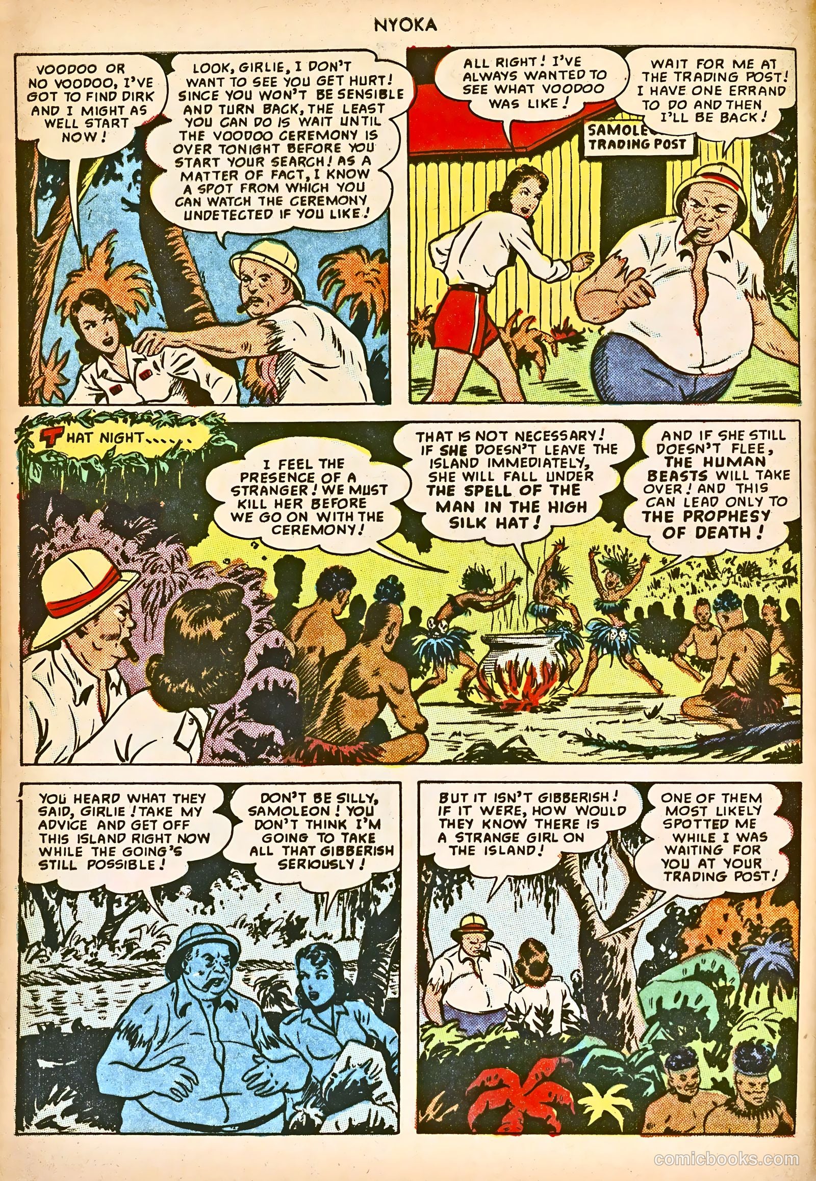 Nyoka the Jungle Girl #39 (1949) — page 8 of 52