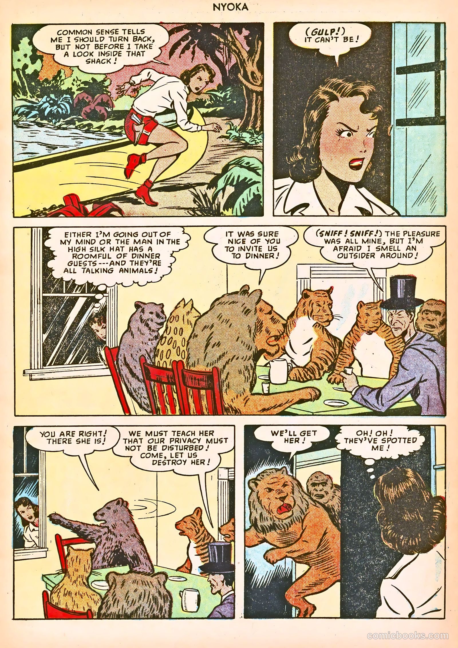 Nyoka the Jungle Girl #39 (1949) — page 11 of 52