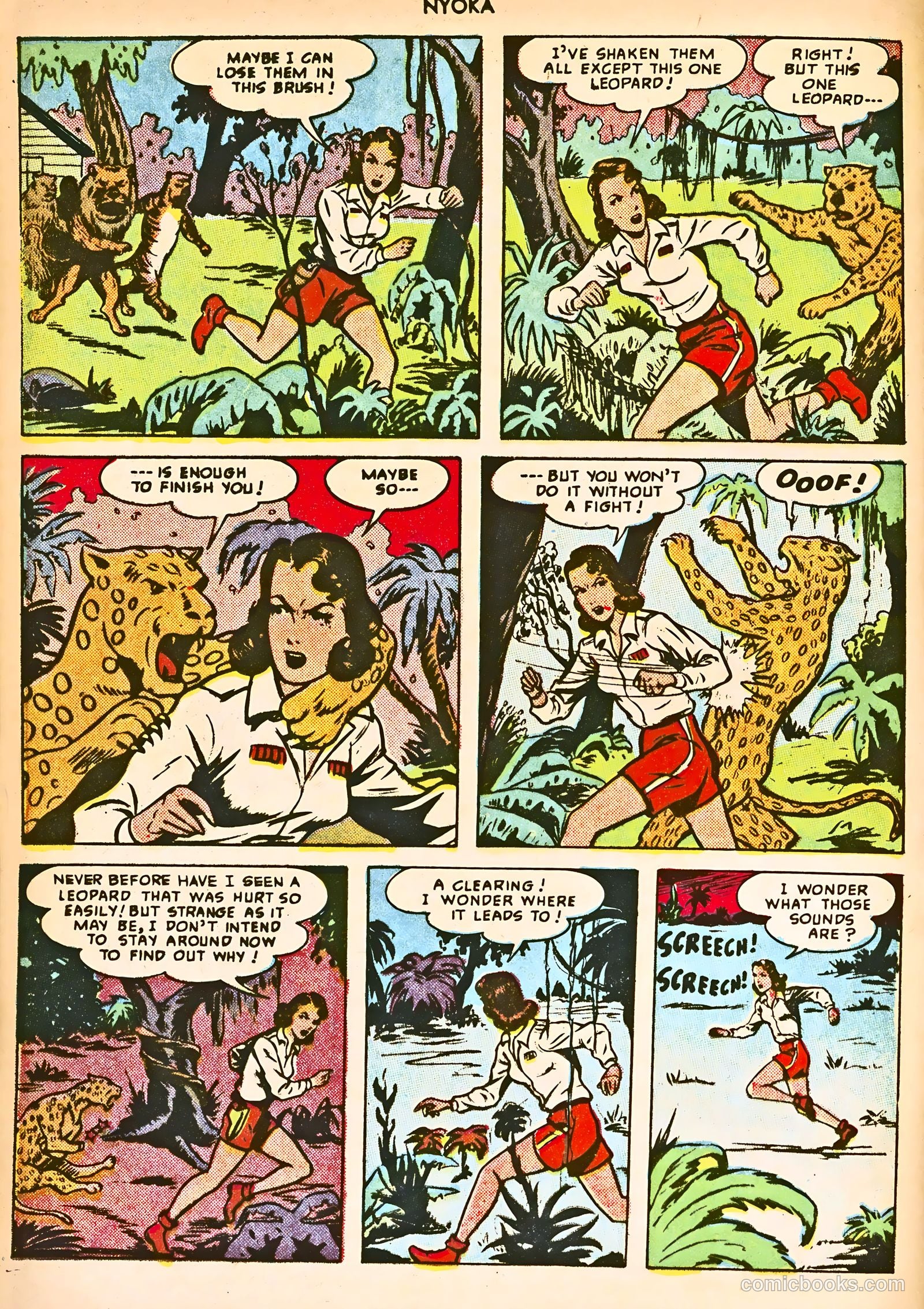 Nyoka the Jungle Girl #39 (1949) — page 12 of 52