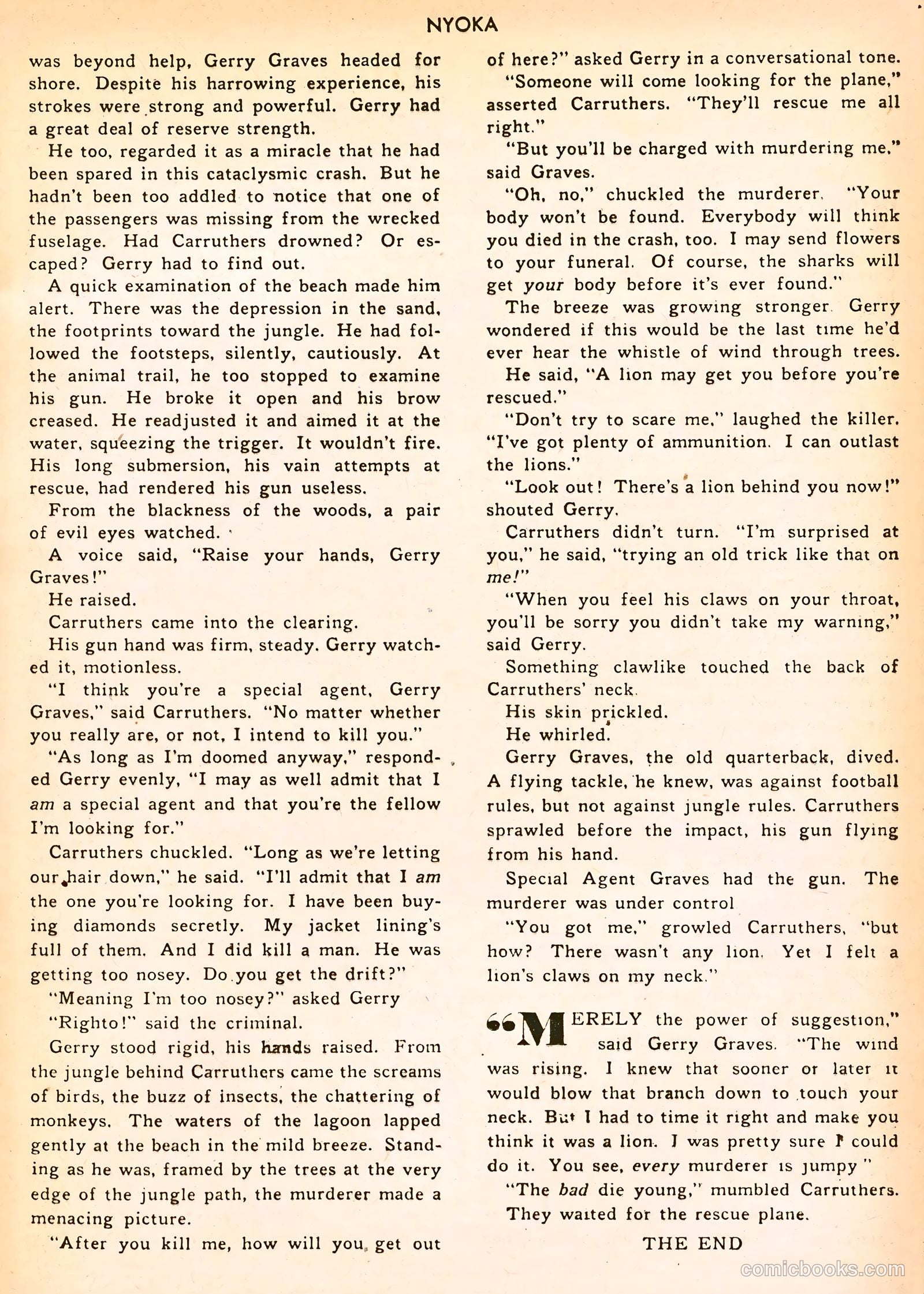 Nyoka the Jungle Girl #39 (1949) — page 17 of 52