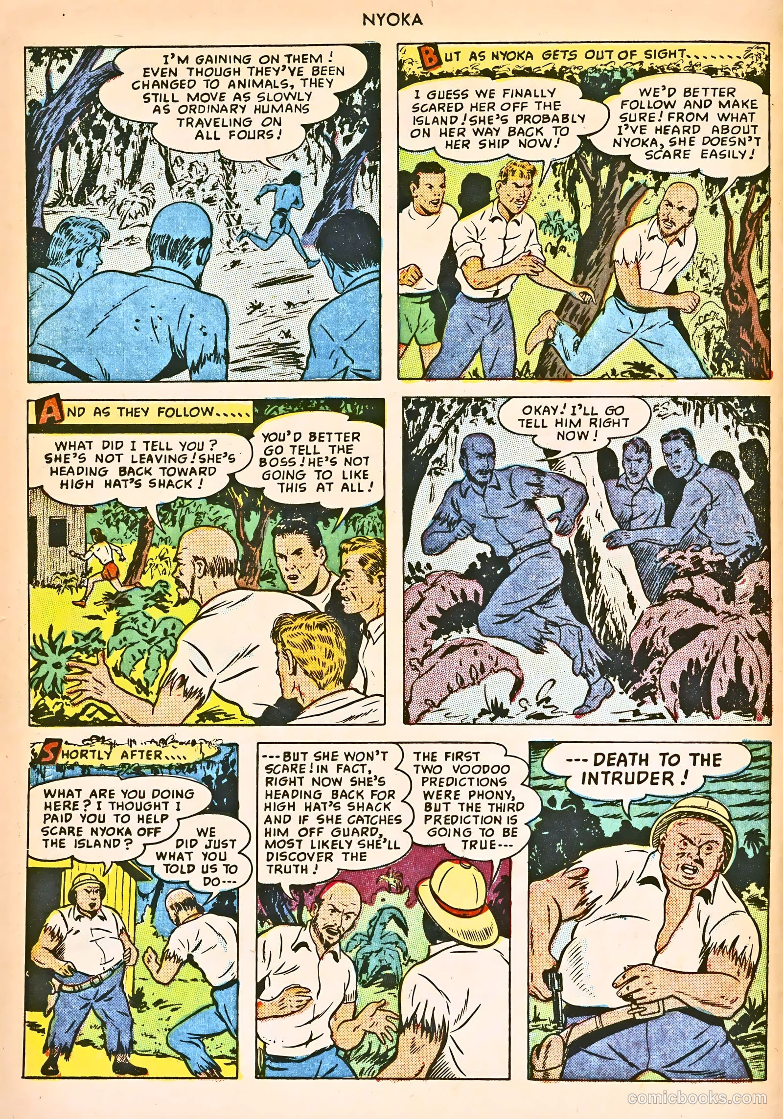 Nyoka the Jungle Girl #39 (1949) — page 20 of 52