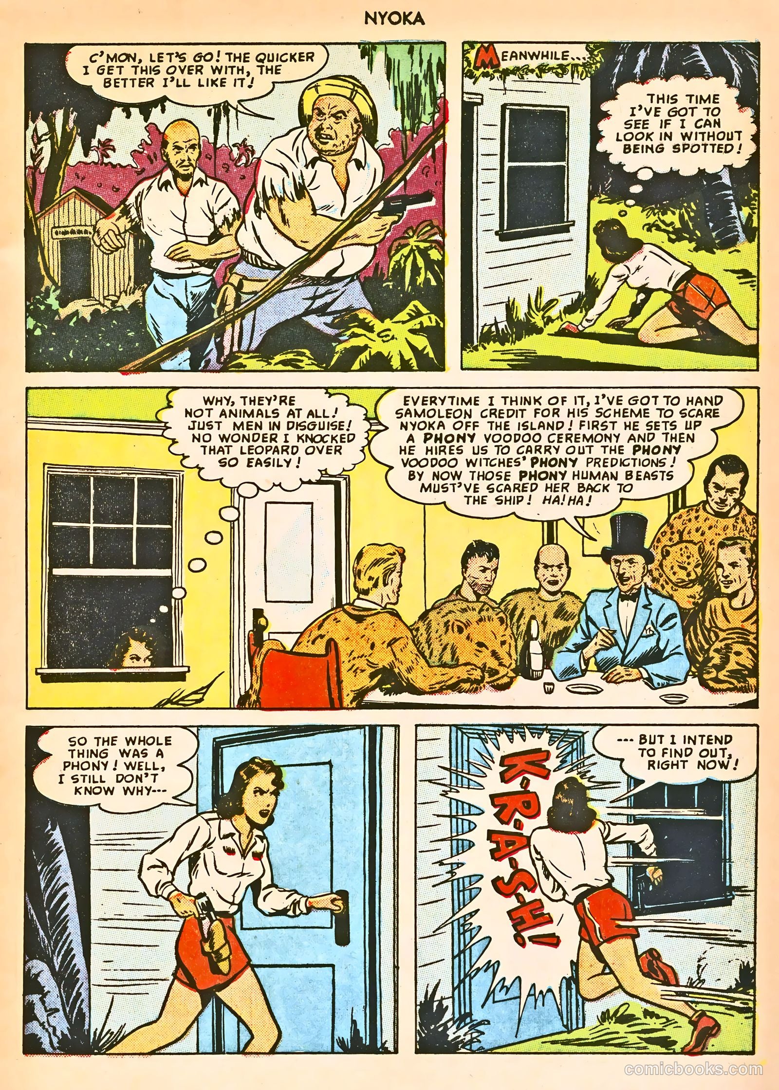 Nyoka the Jungle Girl #39 (1949) — page 21 of 52