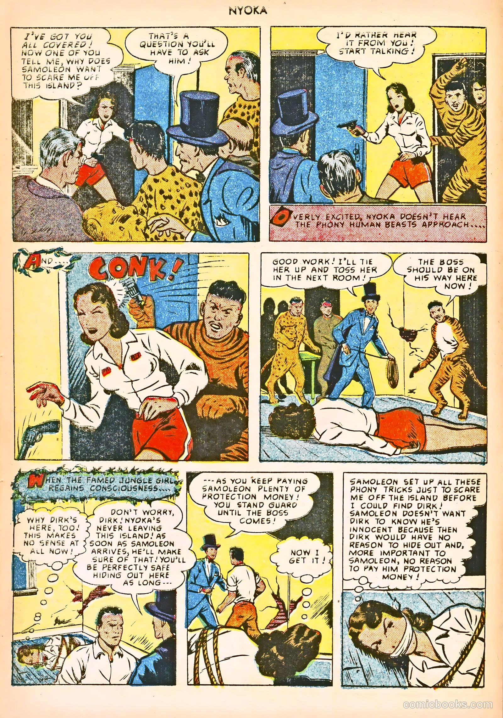 Nyoka the Jungle Girl #39 (1949) — page 22 of 52