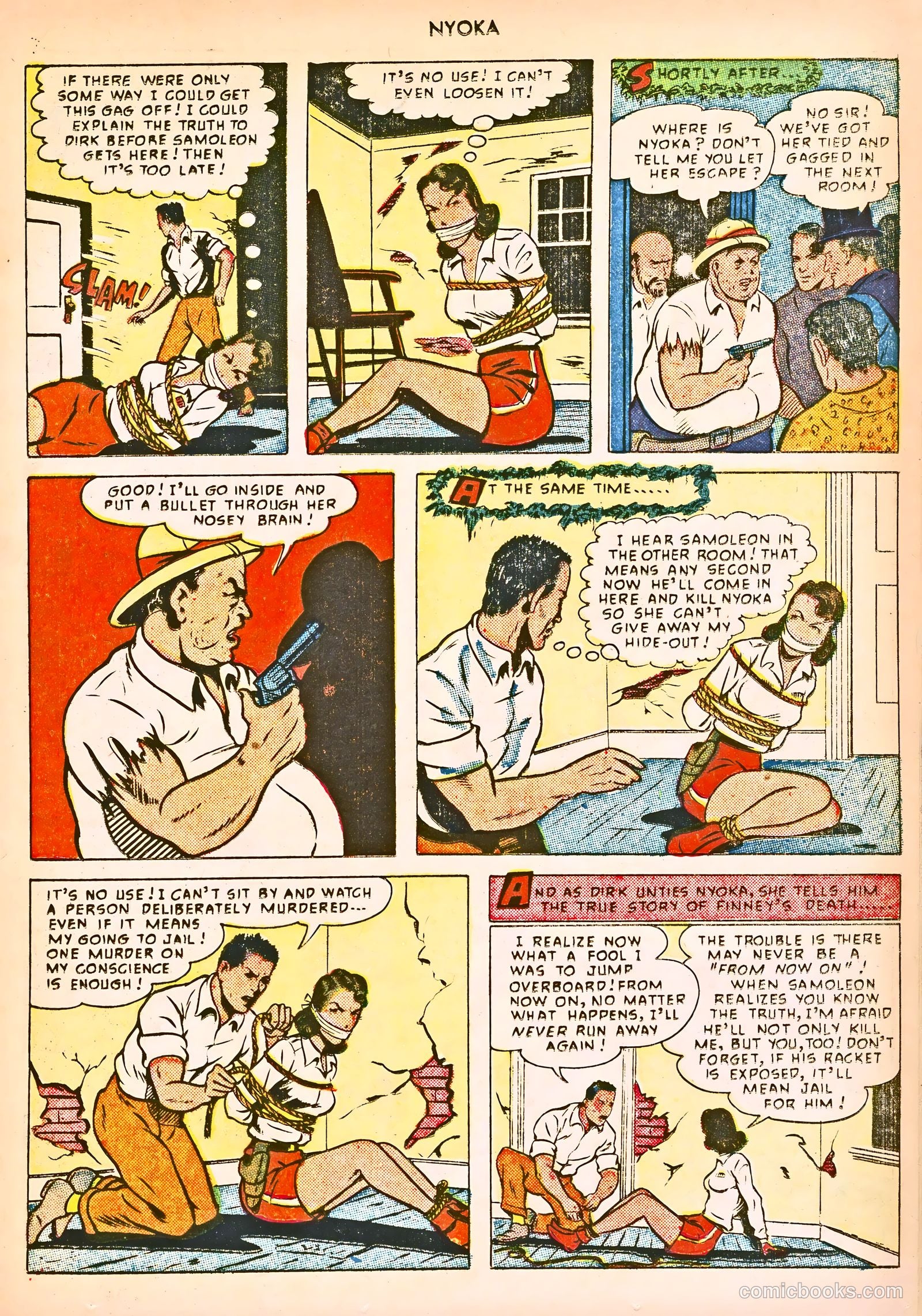 Nyoka the Jungle Girl #39 (1949) — page 23 of 52