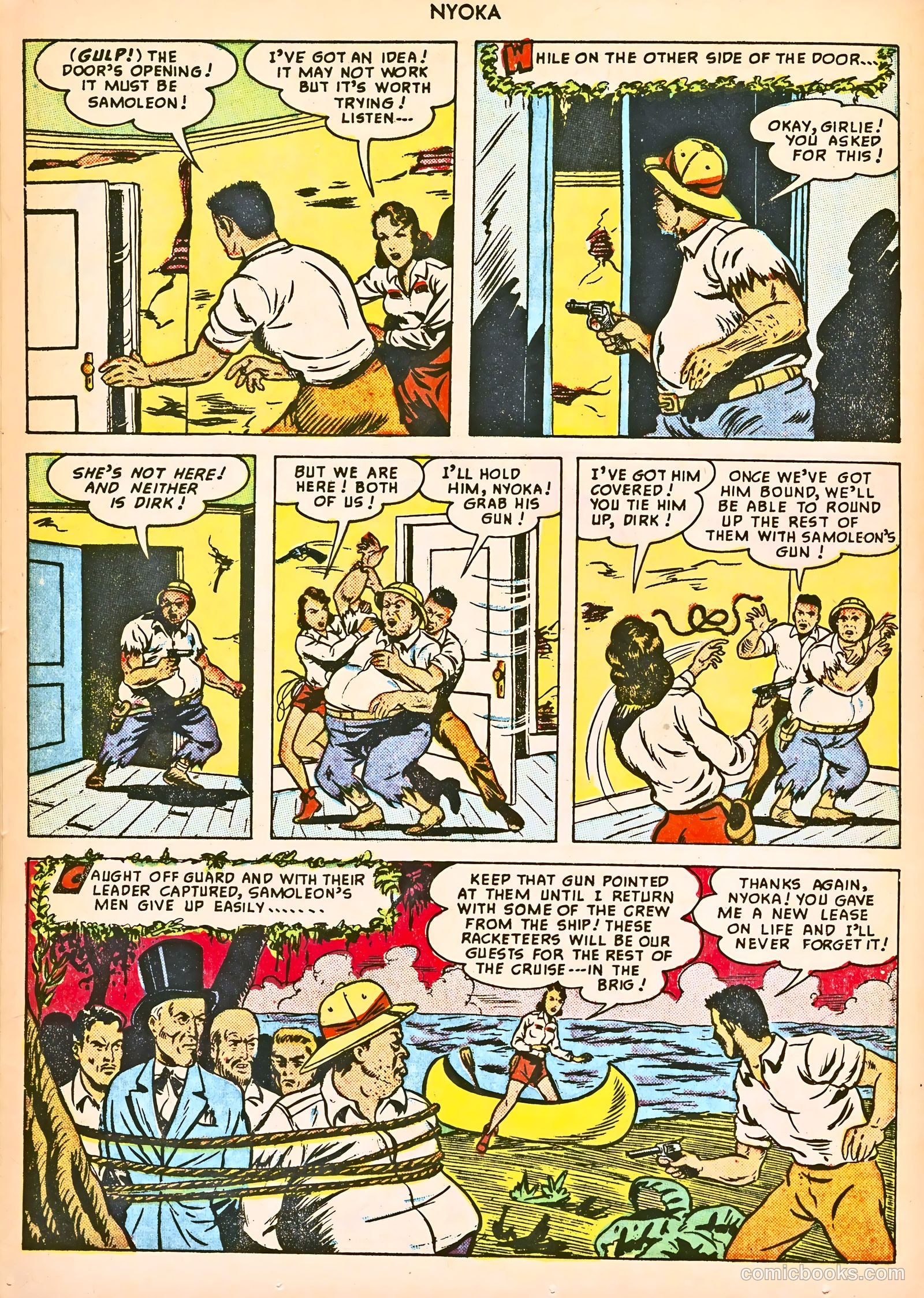 Nyoka the Jungle Girl #39 (1949) — page 24 of 52
