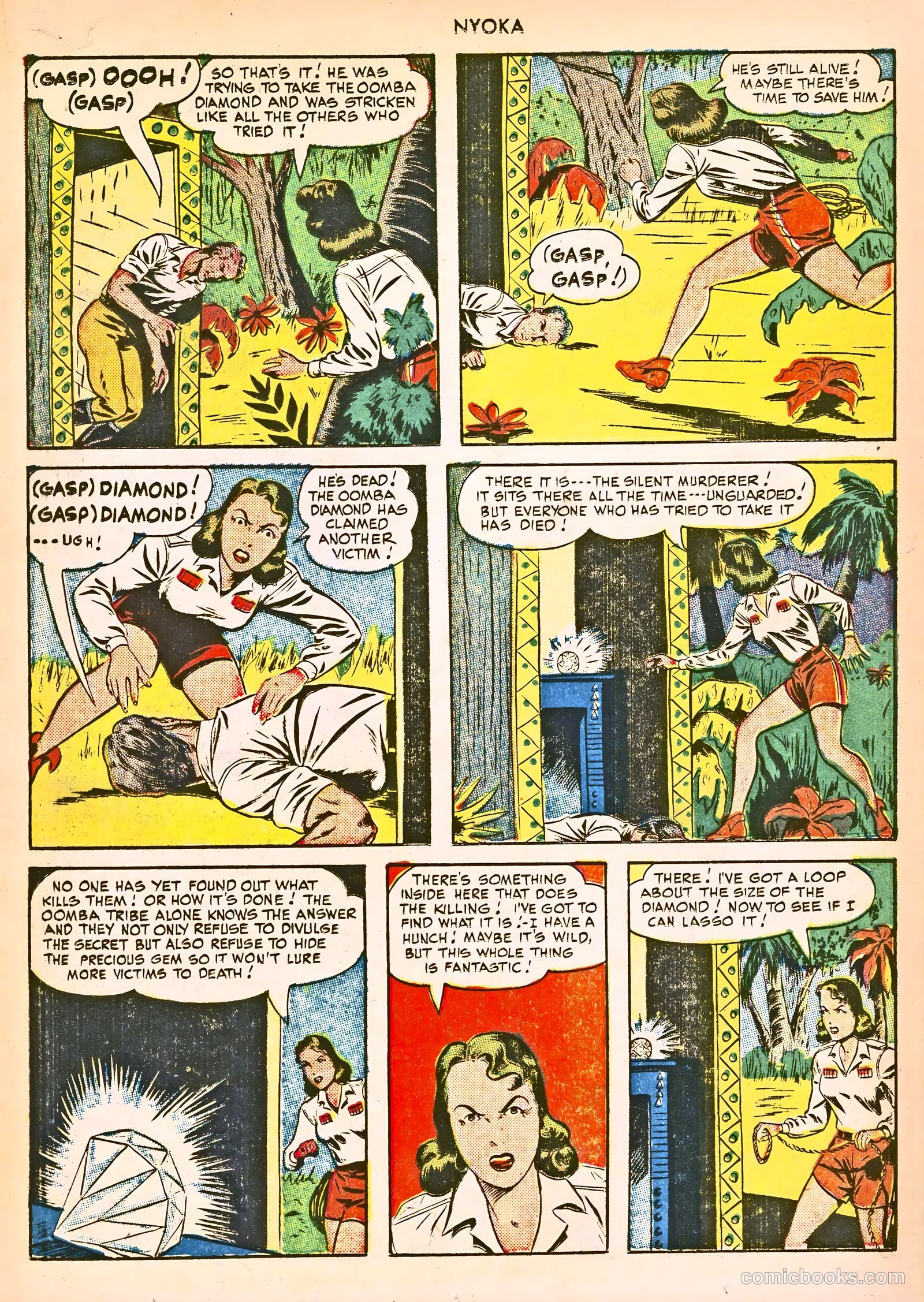 Nyoka the Jungle Girl #39 (1949) — page 27 of 52