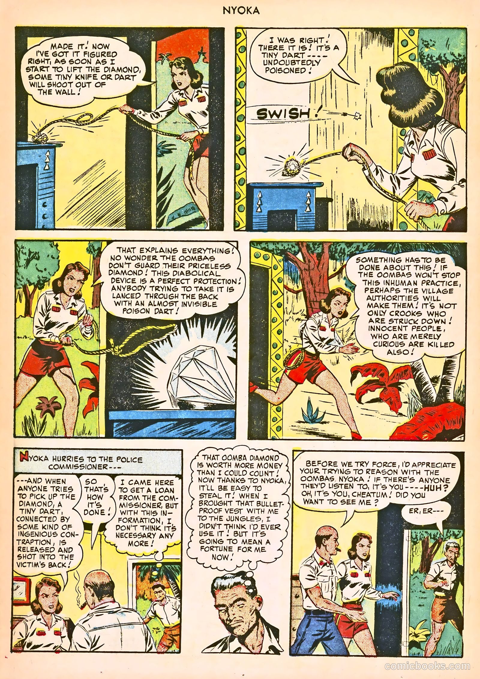 Nyoka the Jungle Girl #39 (1949) — page 28 of 52