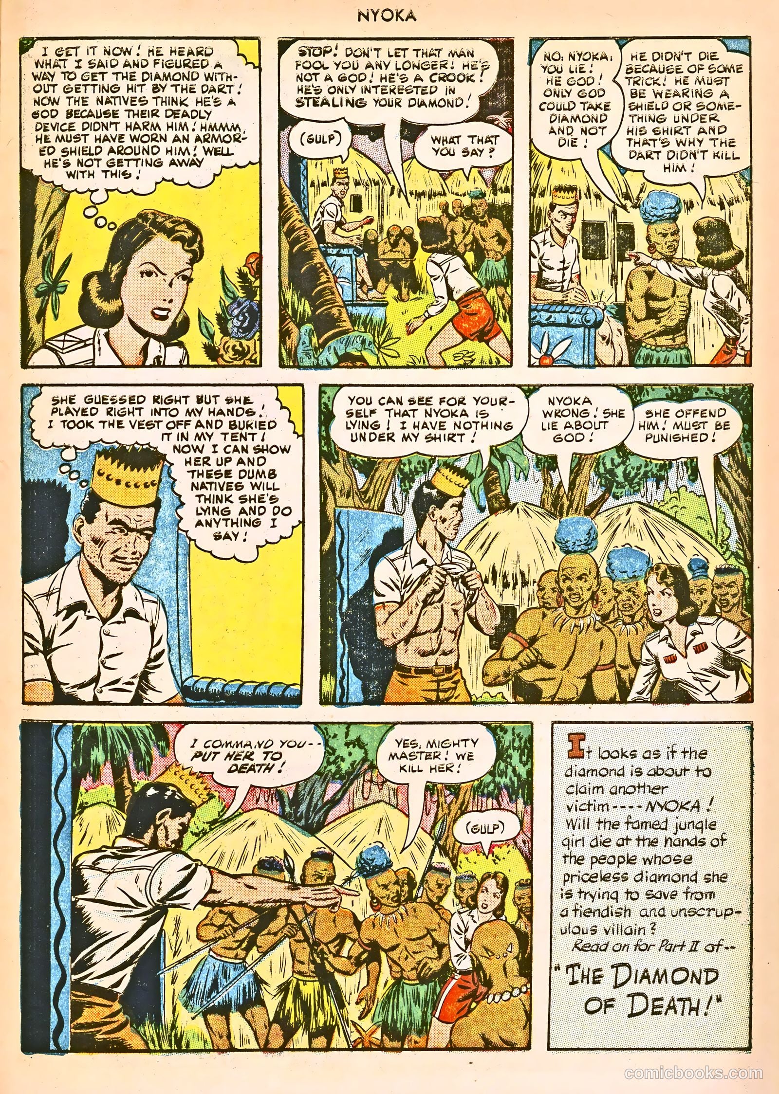 Nyoka the Jungle Girl #39 (1949) — page 31 of 52