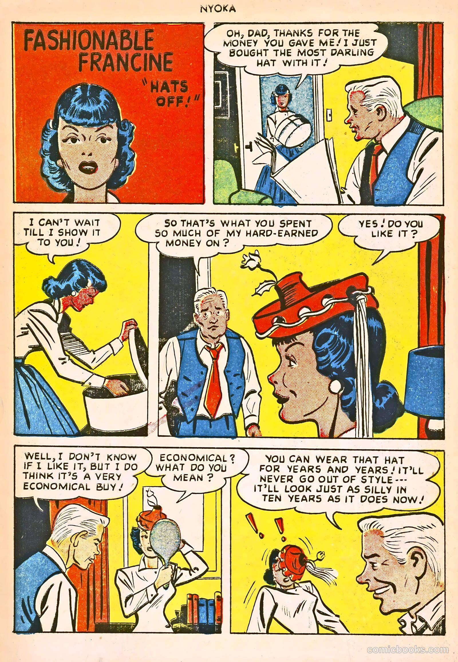 Nyoka the Jungle Girl #39 (1949) — page 34 of 52