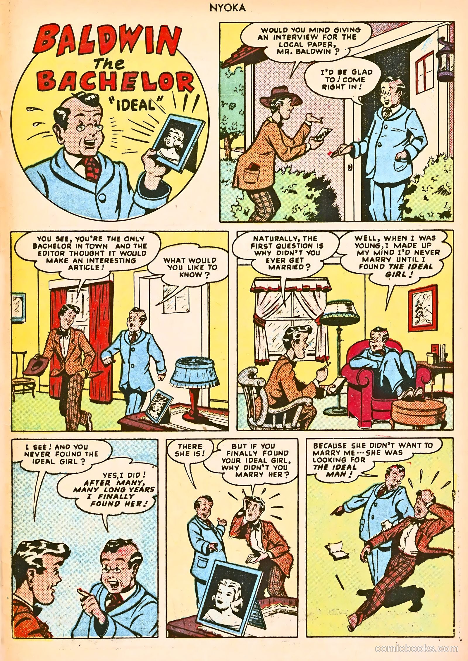 Nyoka the Jungle Girl #39 (1949) — page 41 of 52