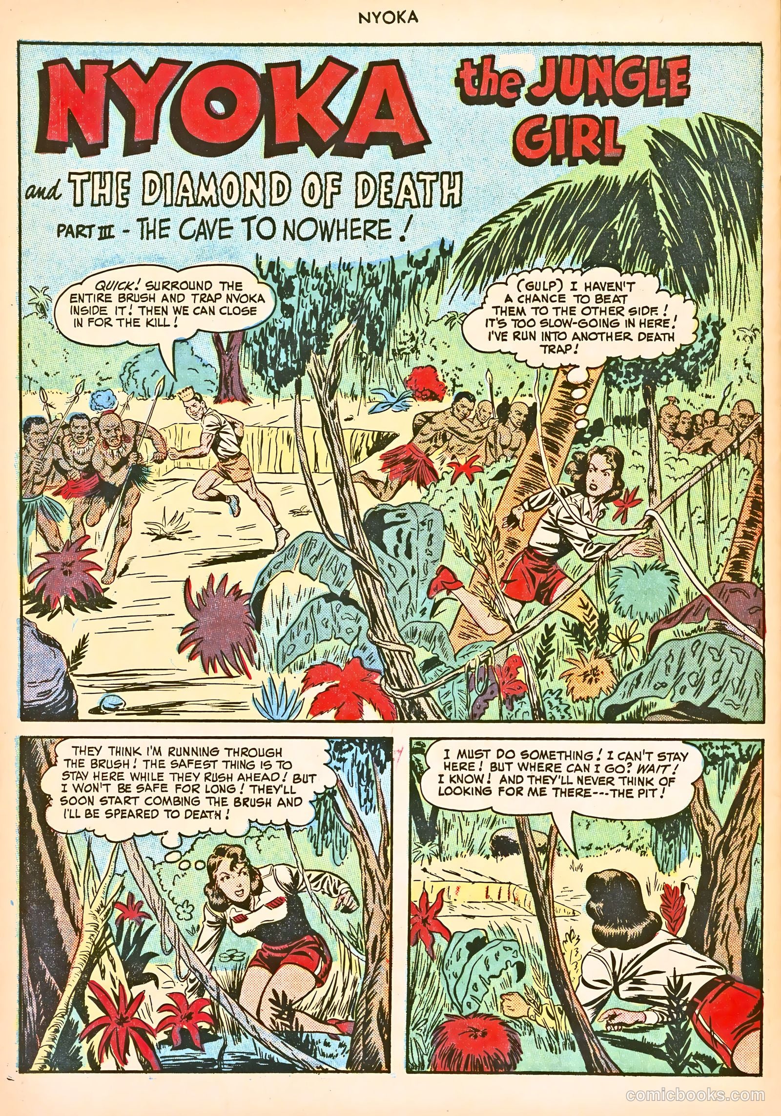 Nyoka the Jungle Girl #39 (1949) — page 42 of 52