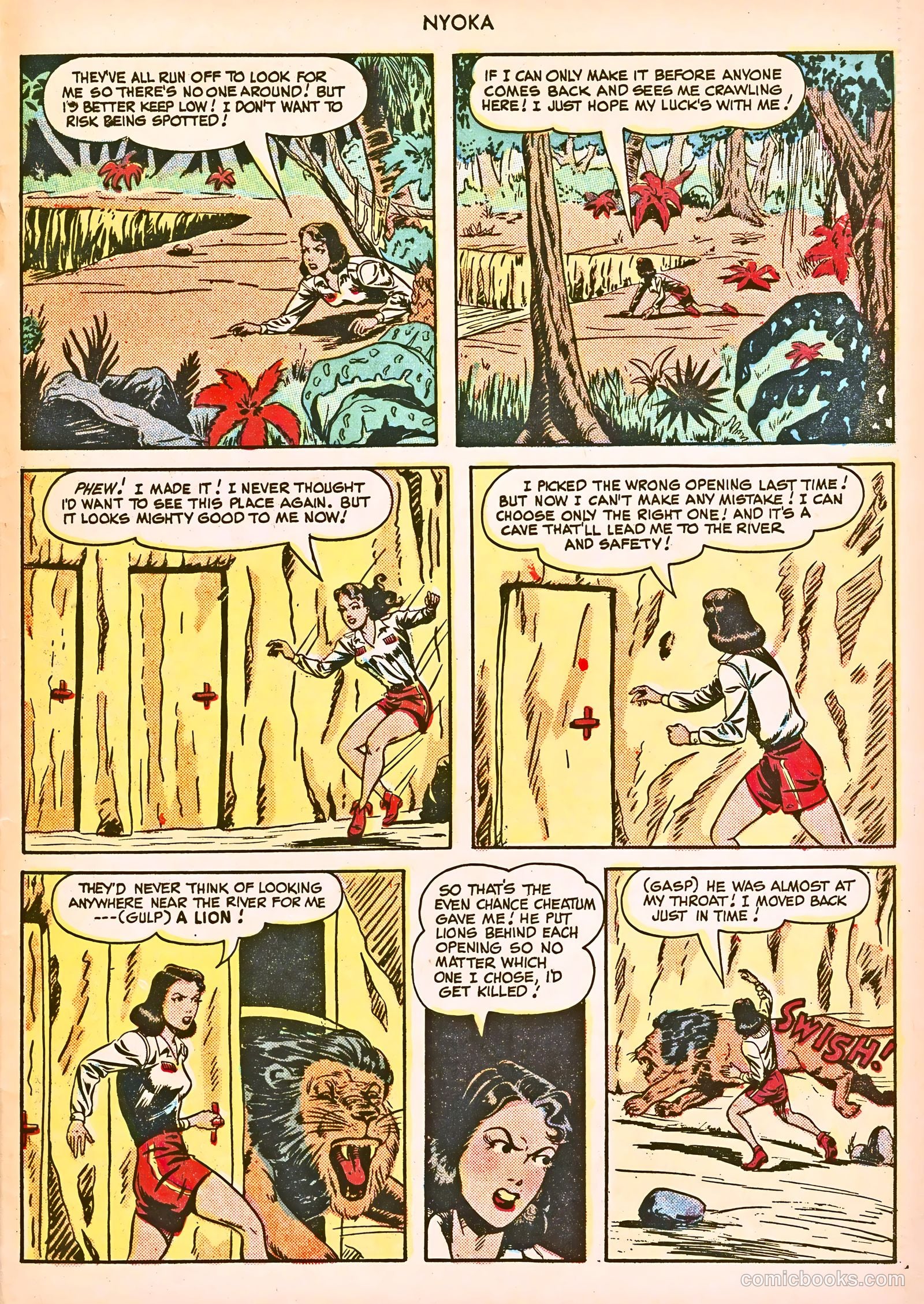 Nyoka the Jungle Girl #39 (1949) — page 43 of 52