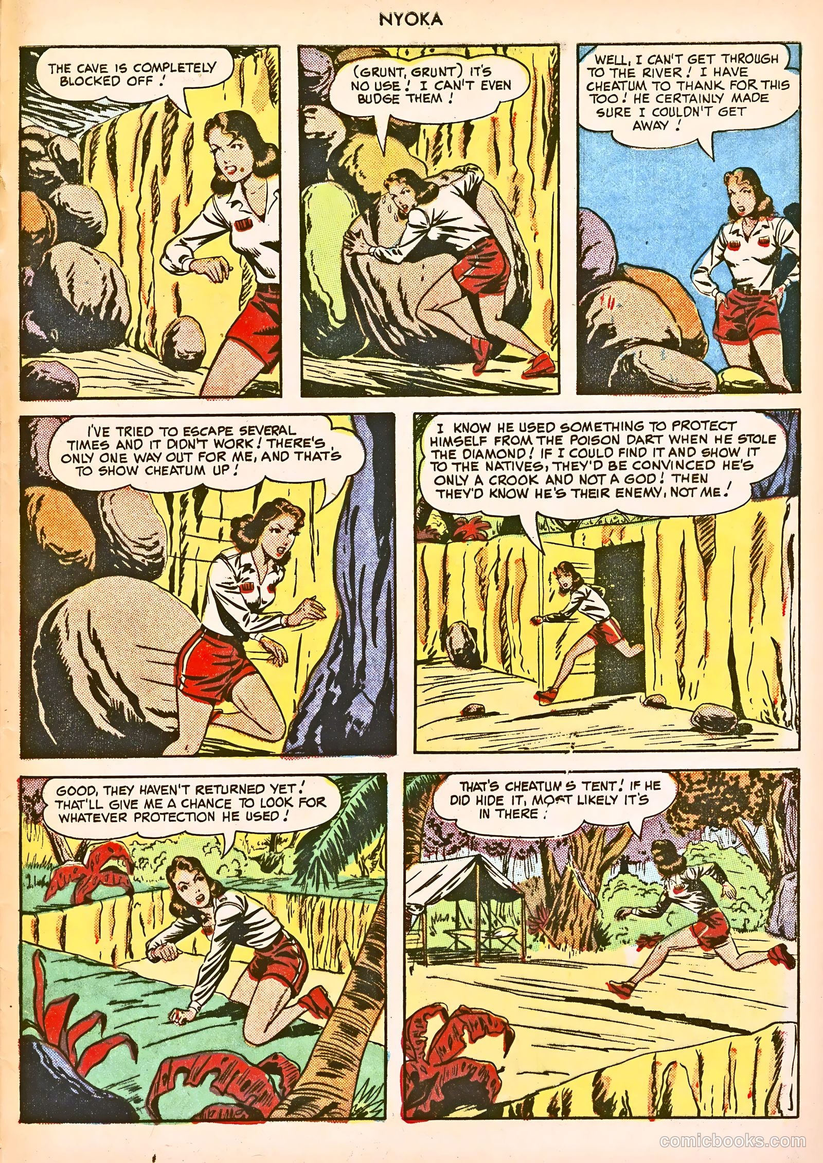 Nyoka the Jungle Girl #39 (1949) — page 45 of 52