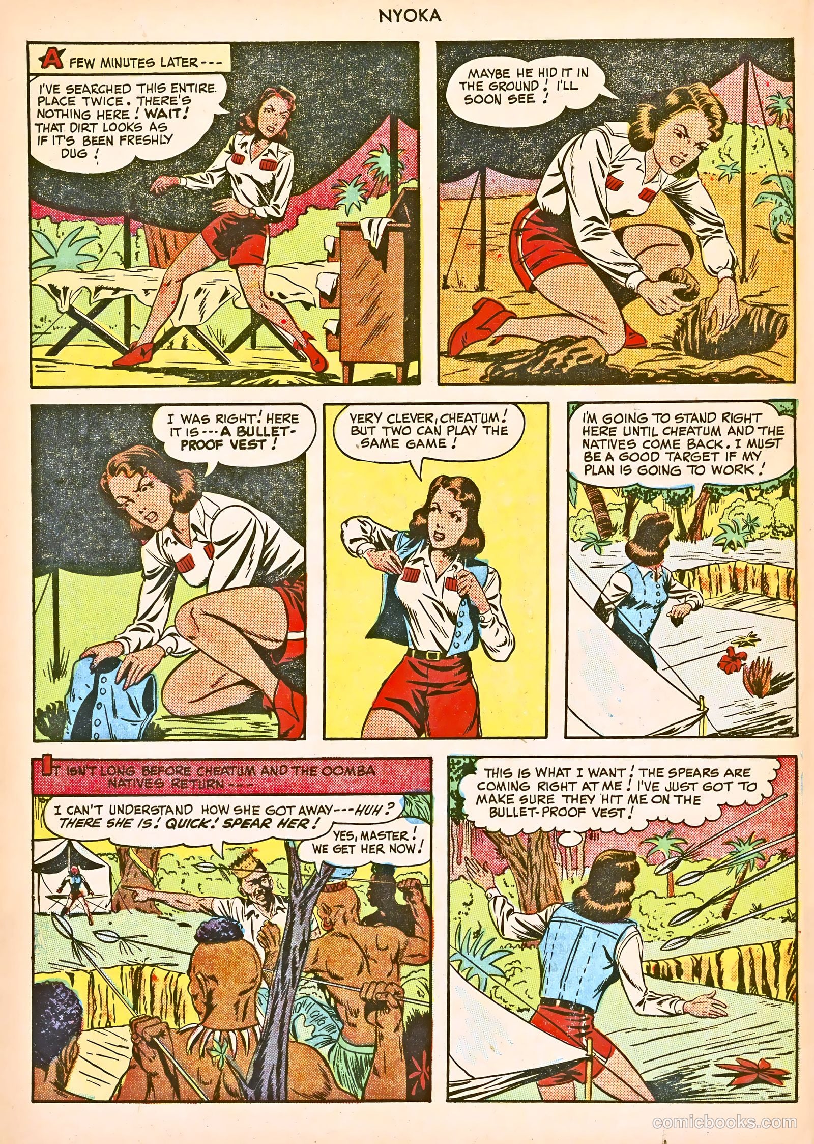 Nyoka the Jungle Girl #39 (1949) — page 46 of 52