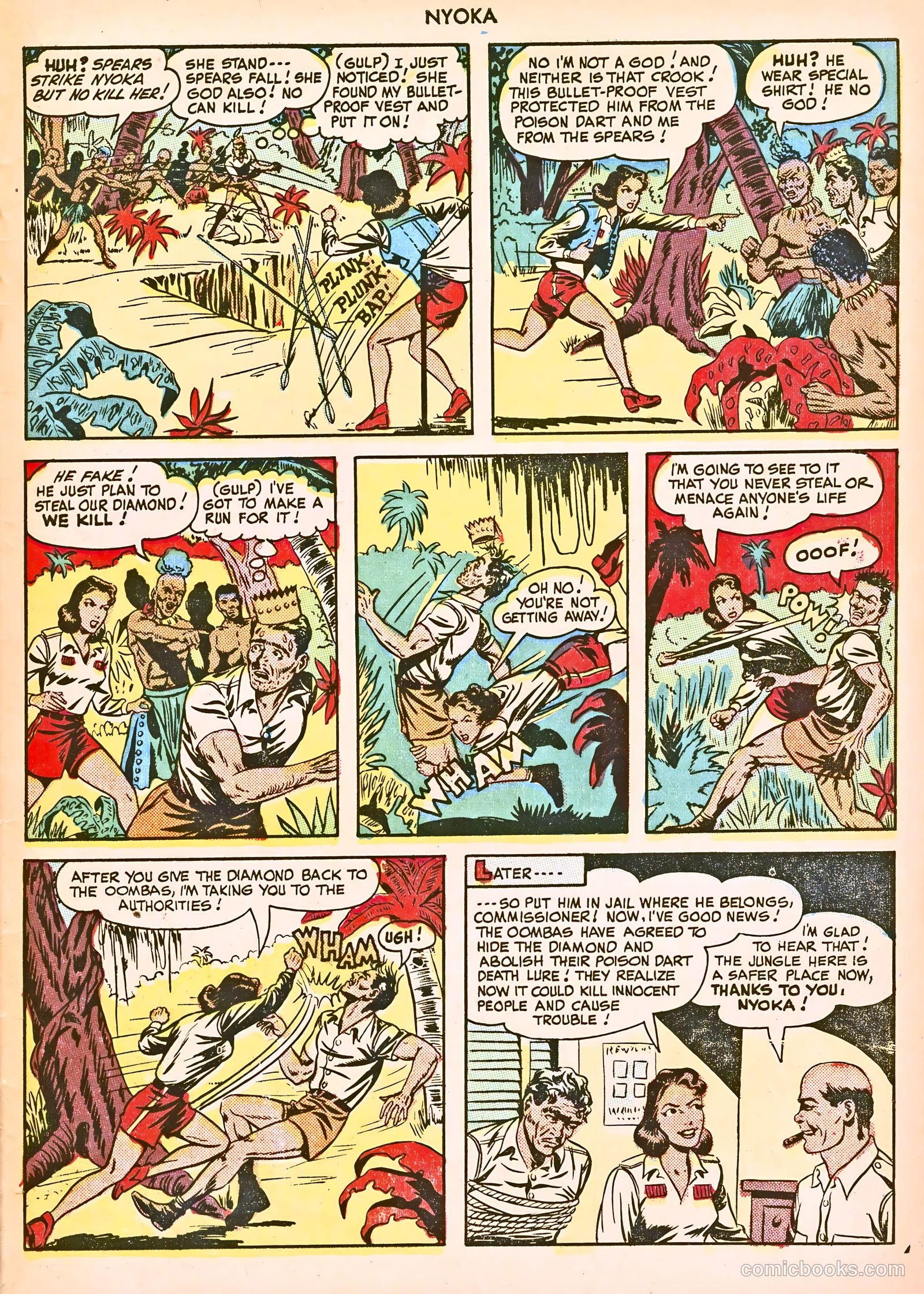 Nyoka the Jungle Girl #39 (1949) — page 47 of 52