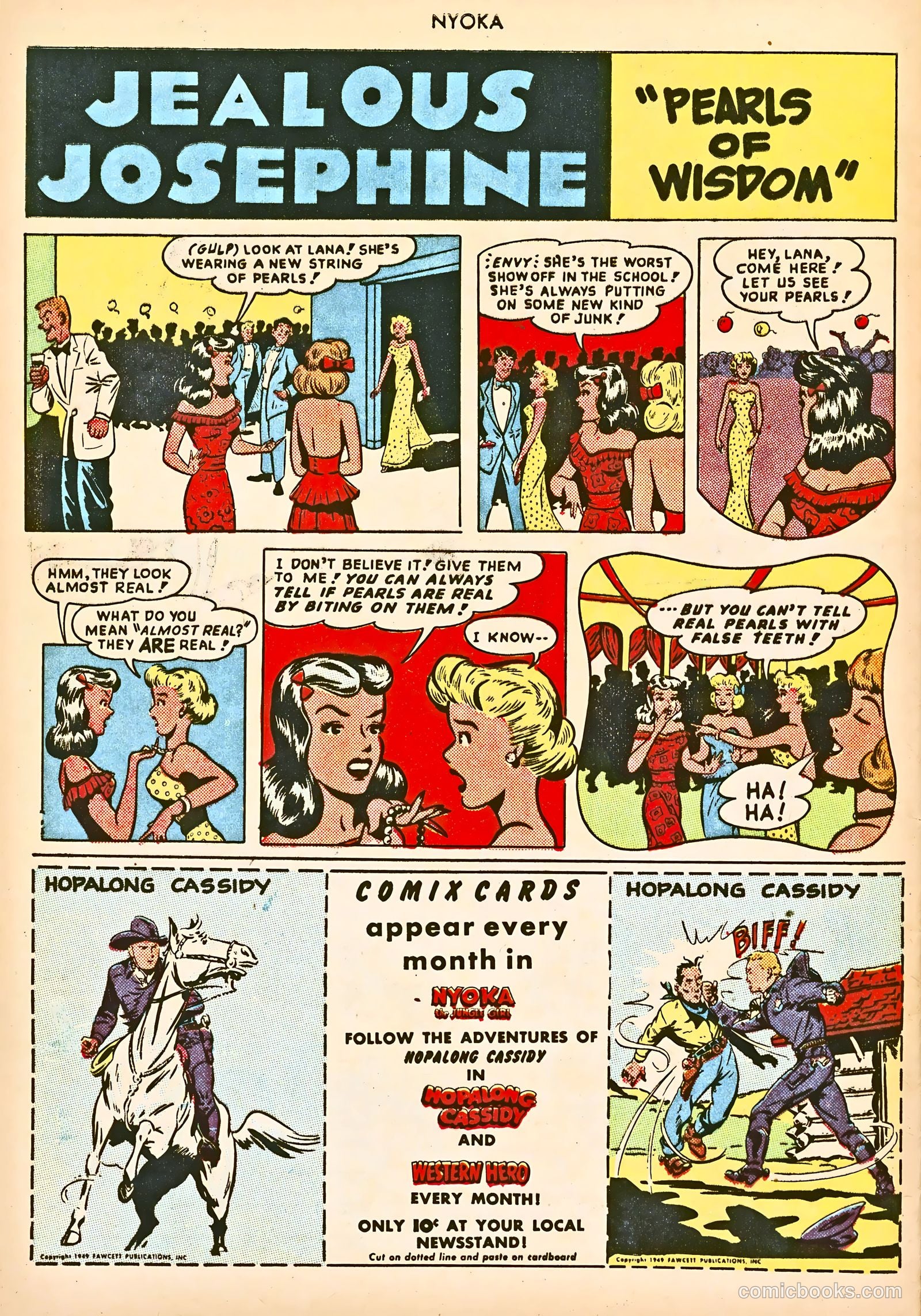 Nyoka the Jungle Girl #39 (1949) — page 48 of 52