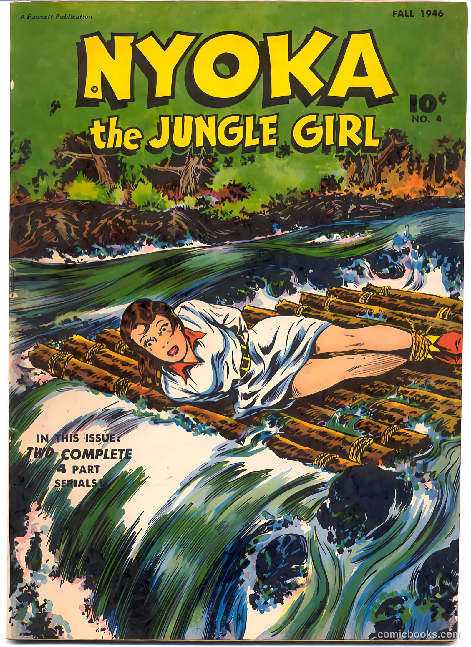 Nyoka the Jungle Girl #4