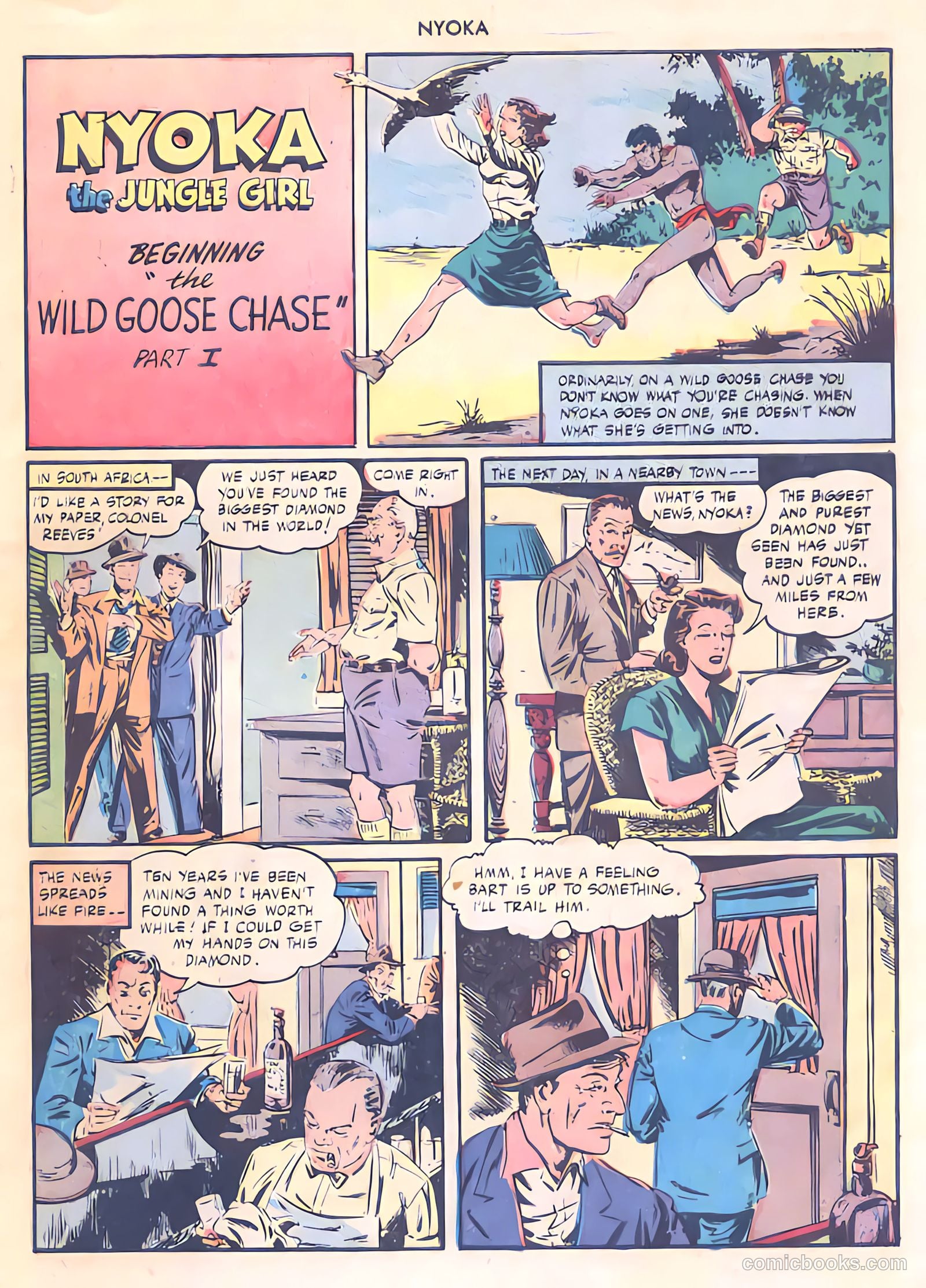Nyoka the Jungle Girl #4 (1946) — page 3 of 52