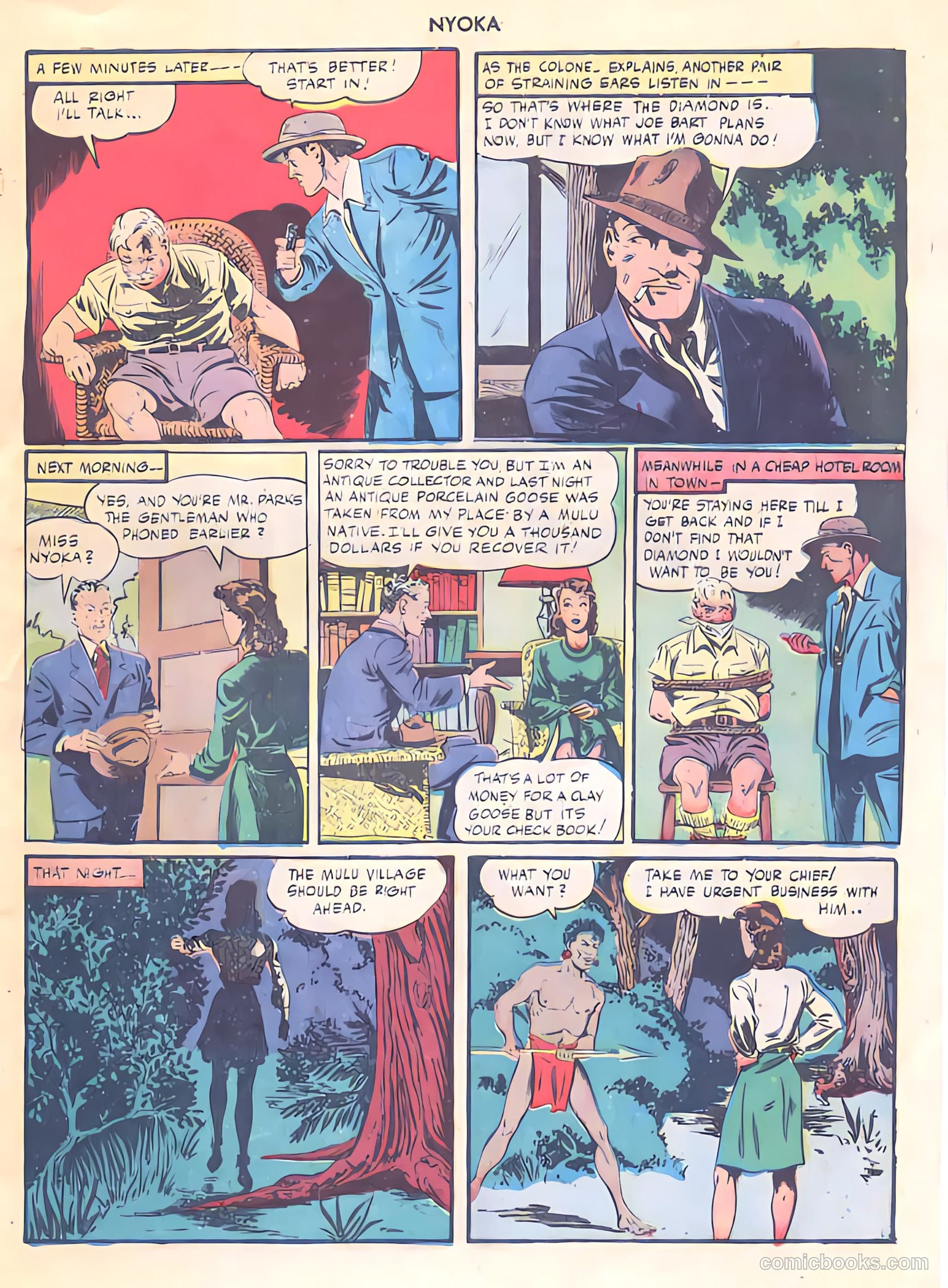Nyoka the Jungle Girl #4 (1946) — page 5 of 52