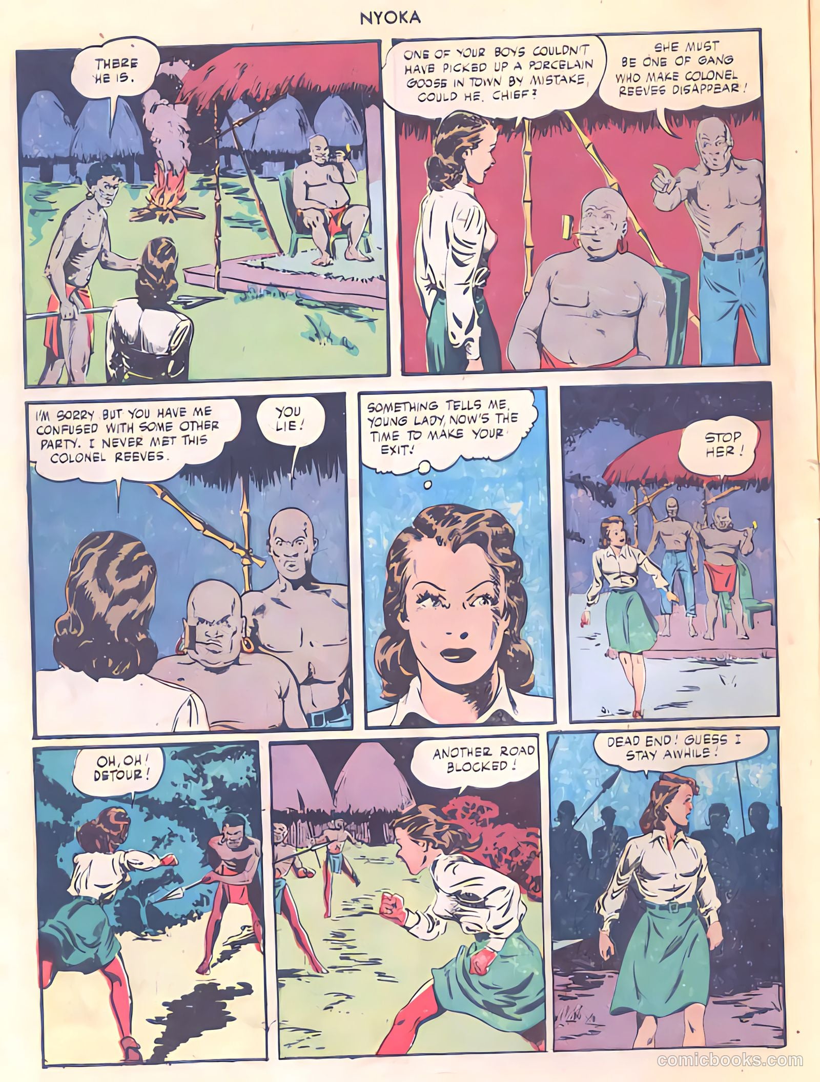 Nyoka the Jungle Girl #4 (1946) — page 6 of 52