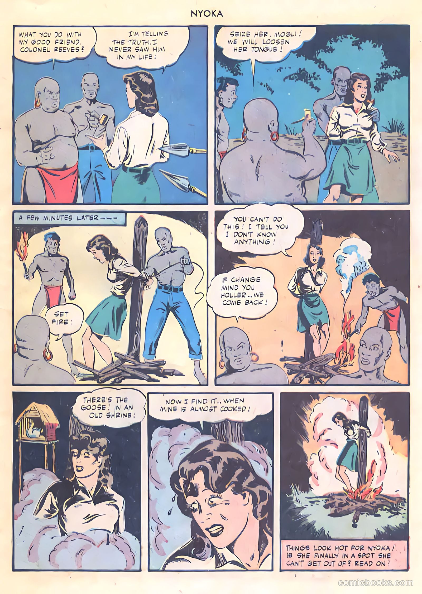 Nyoka the Jungle Girl #4 (1946) — page 7 of 52