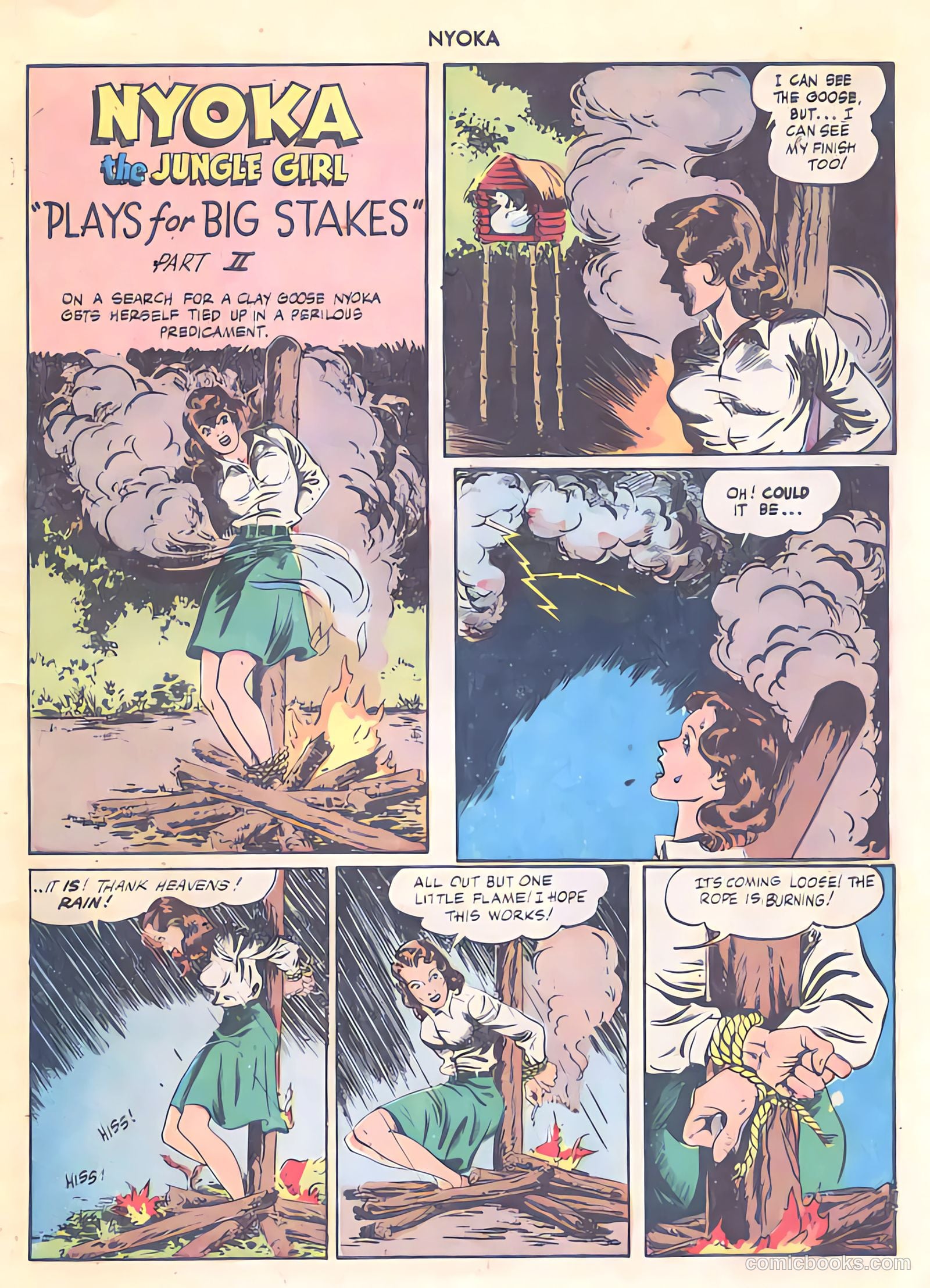 Nyoka the Jungle Girl #4 (1946) — page 9 of 52