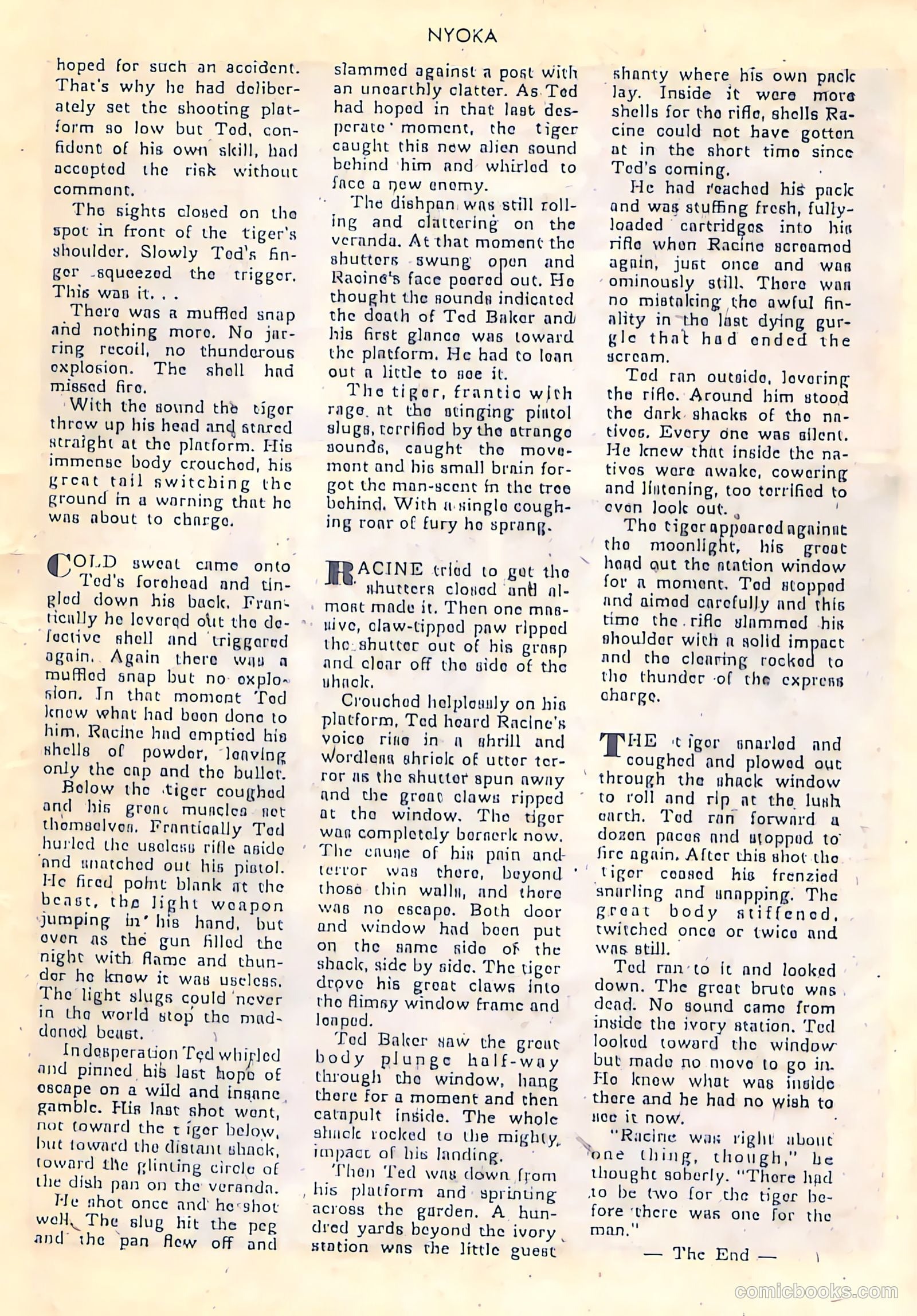 Nyoka the Jungle Girl #4 (1946) — page 25 of 52