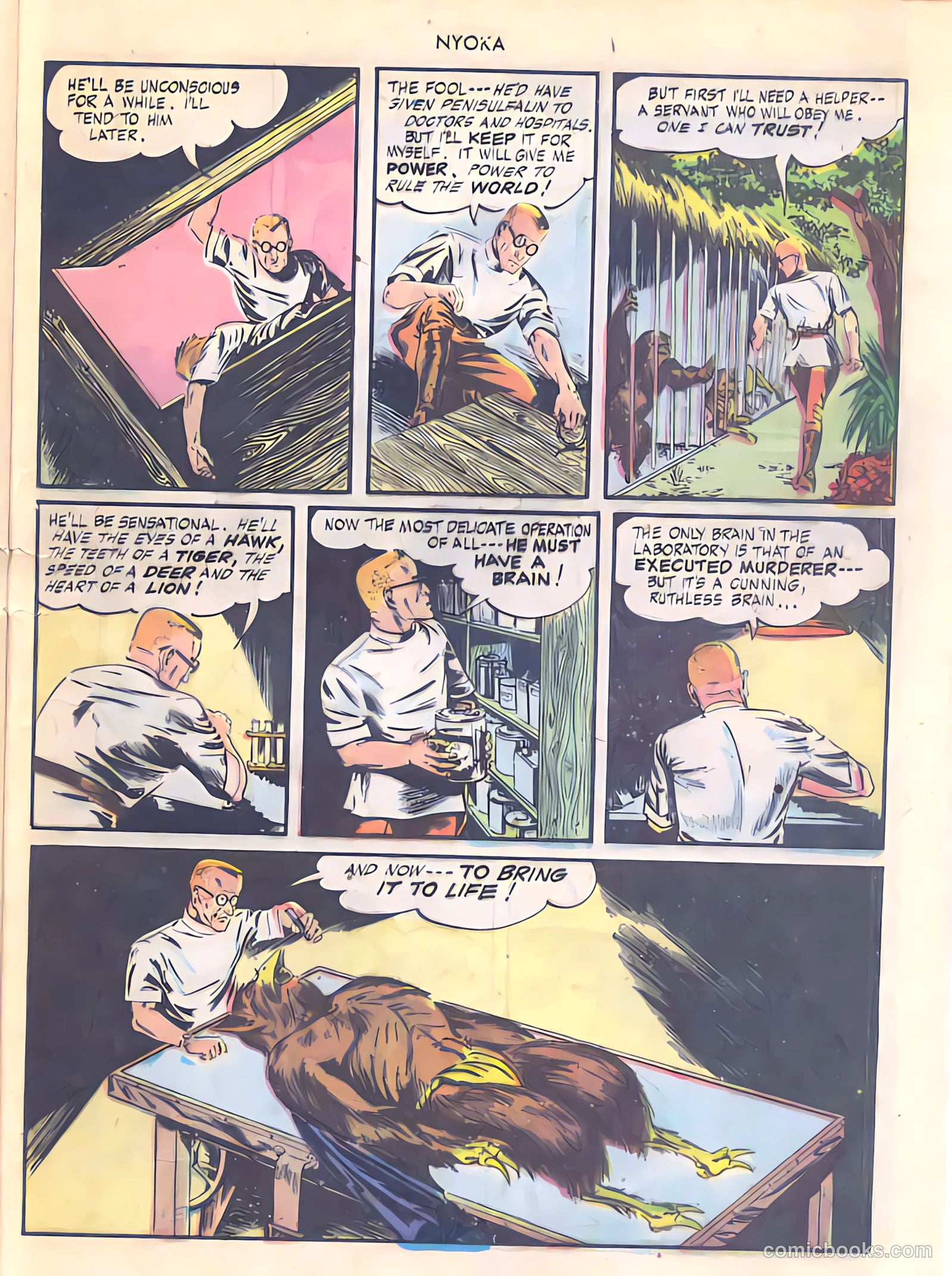 Nyoka the Jungle Girl #4 (1946) — page 29 of 52