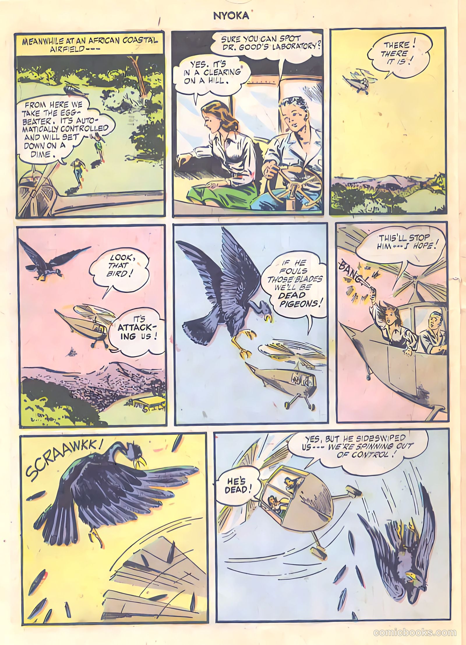 Nyoka the Jungle Girl #4 (1946) — page 30 of 52