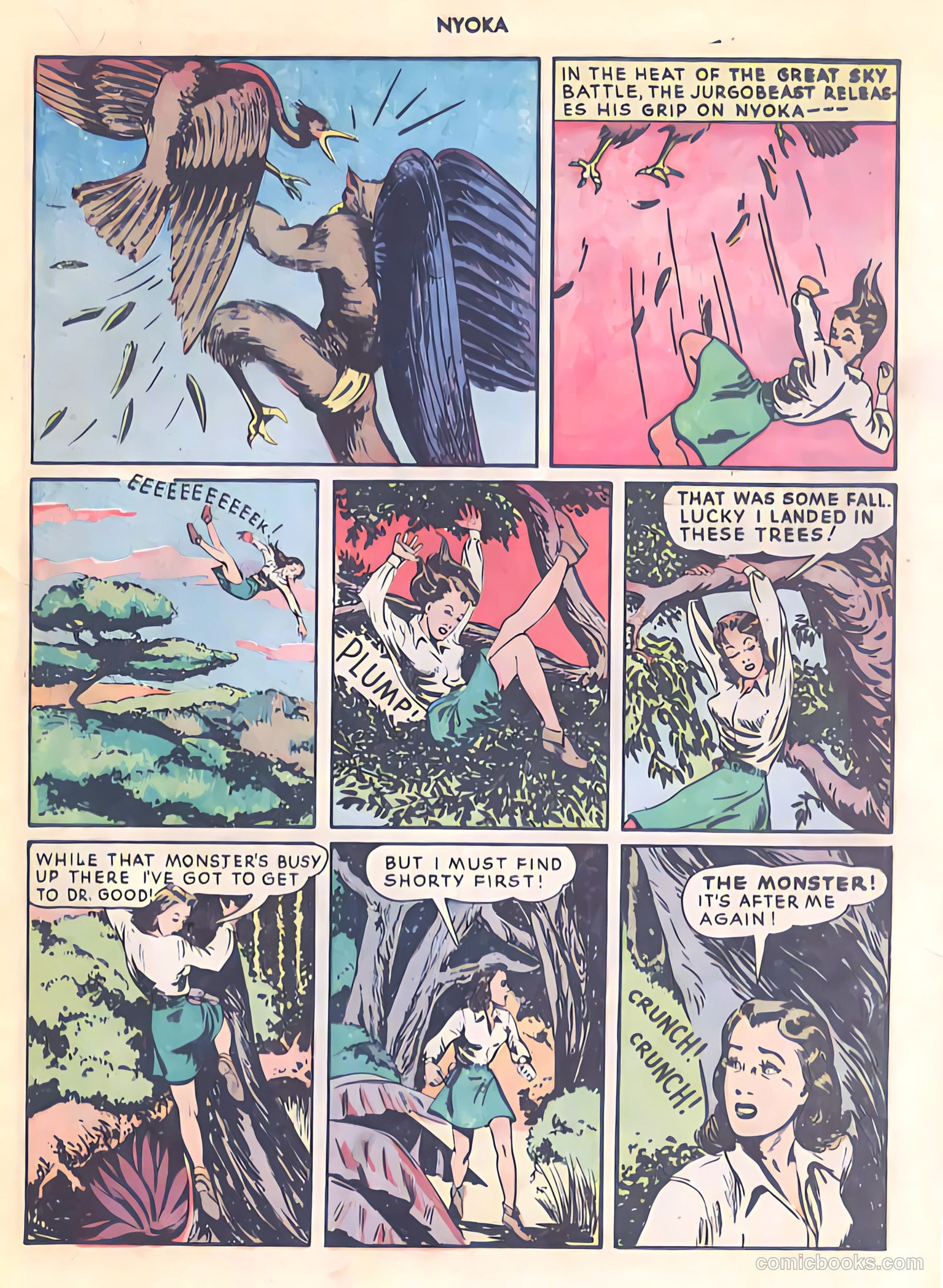 Nyoka the Jungle Girl #4 (1946) — page 35 of 52