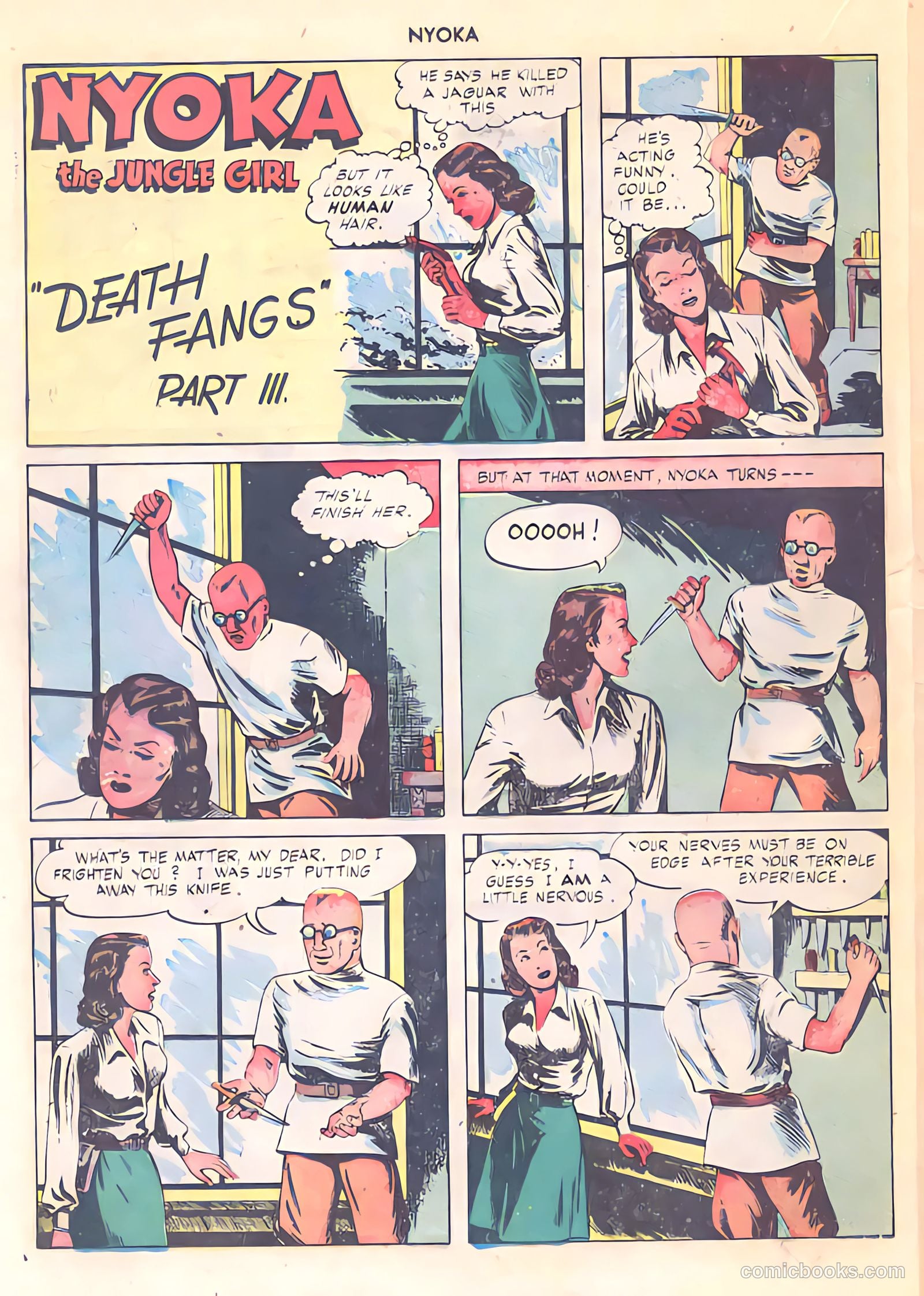 Nyoka the Jungle Girl #4 (1946) — page 38 of 52