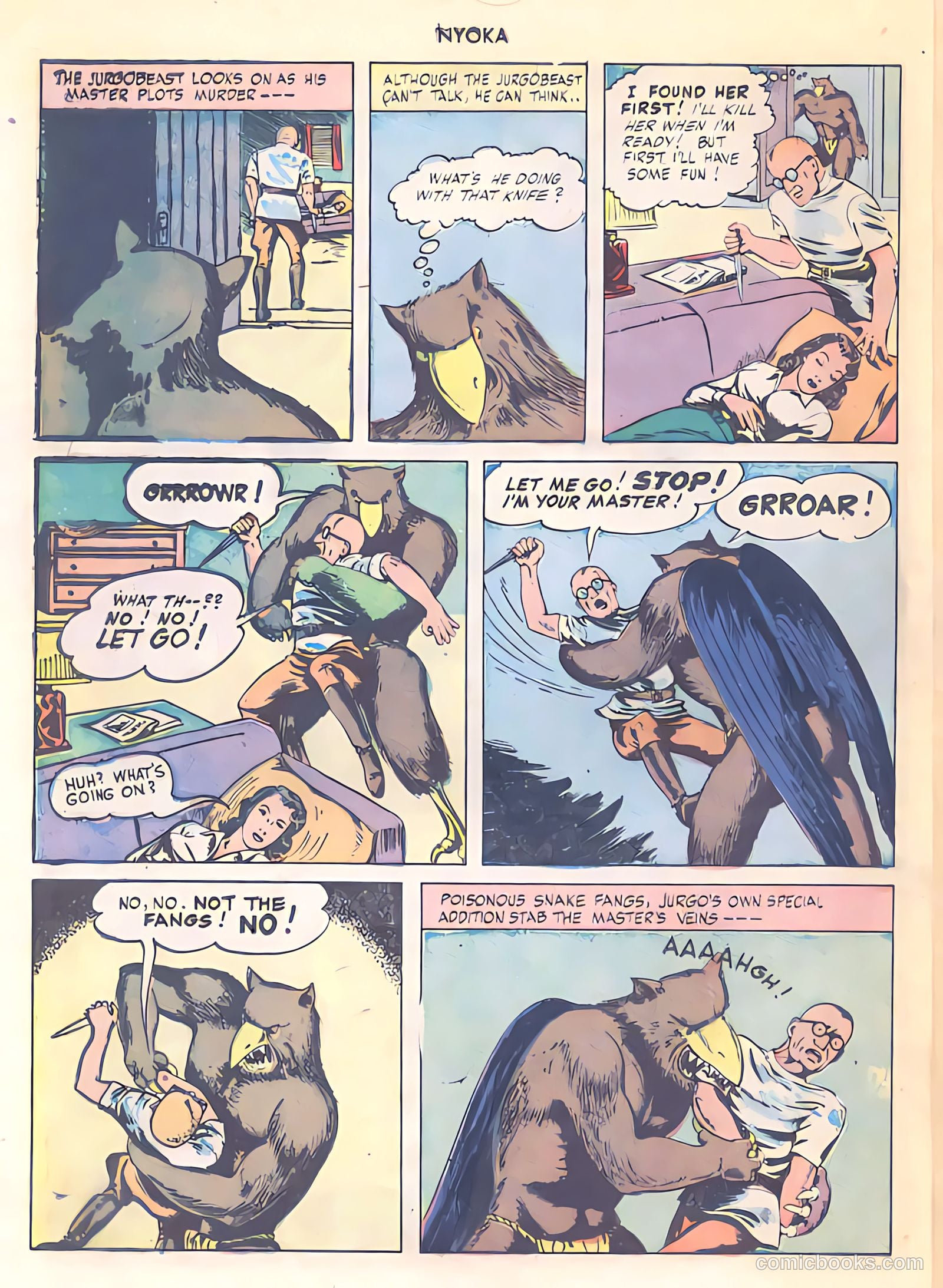 Nyoka the Jungle Girl #4 (1946) — page 42 of 52