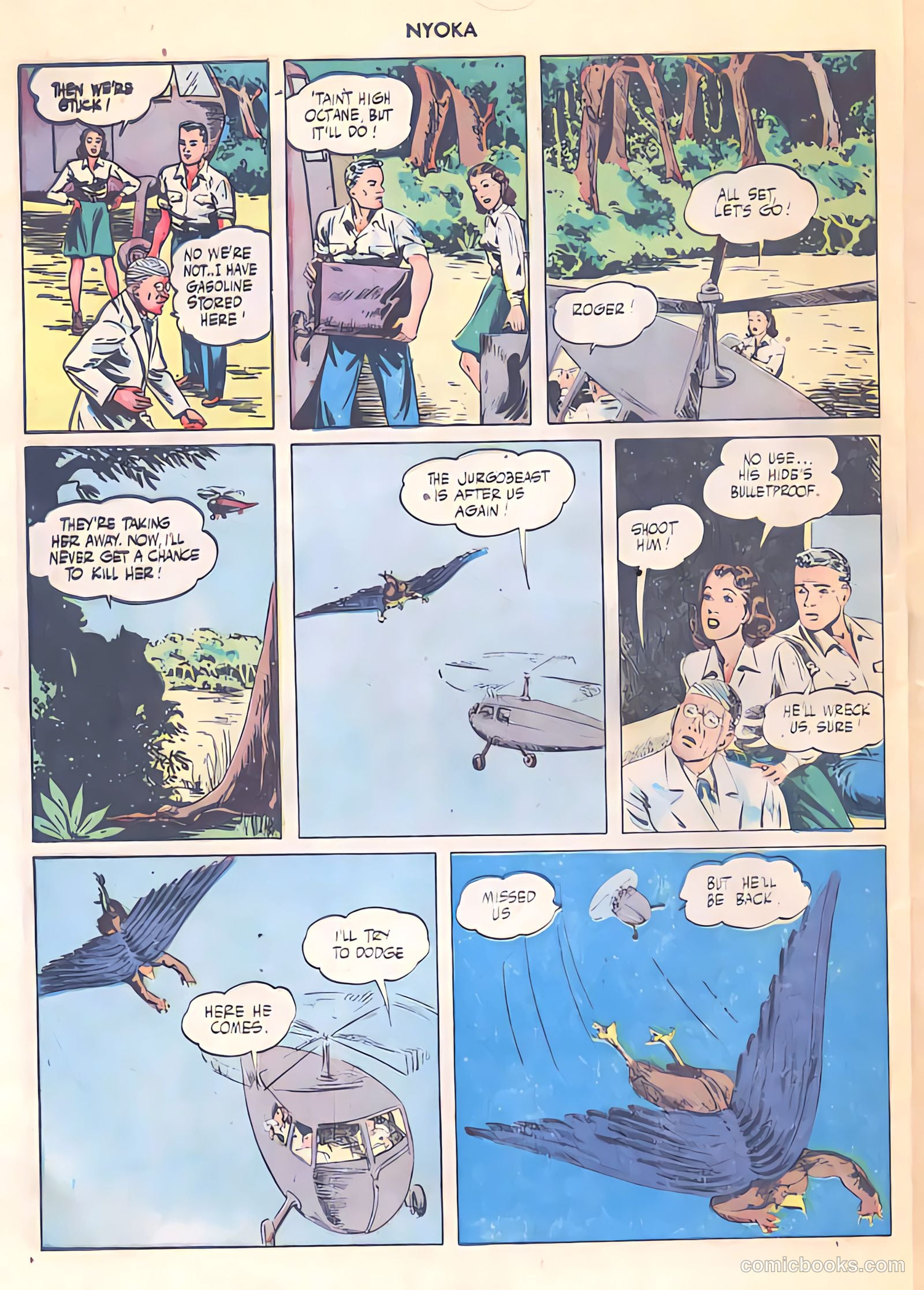 Nyoka the Jungle Girl #4 (1946) — page 48 of 52